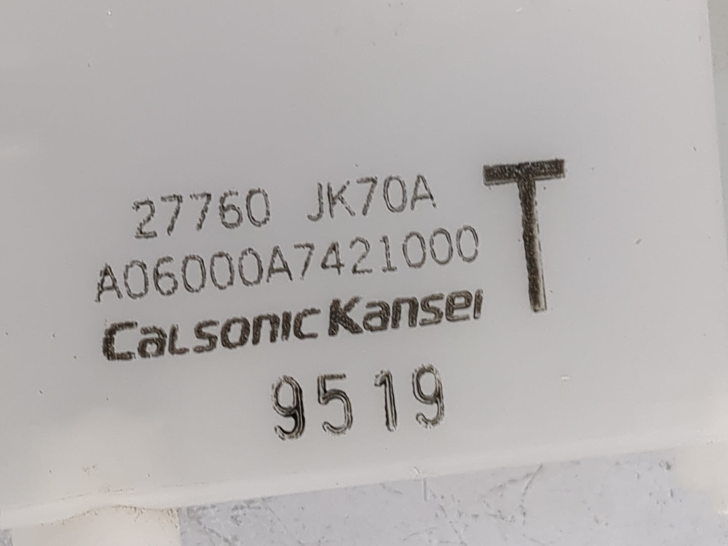 2008 Infiniti G35 PCM Engine Control Computer ECU ECM PCU OEM P/N:27760 JK70A A06000A7421000 Fits OEM Used Auto Parts - Oemu