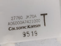 2008 Infiniti G35 PCM Engine Control Computer ECU ECM PCU OEM P/N:27760 JK70A A06000A7421000 Fits OEM Used Auto Parts - Oemu