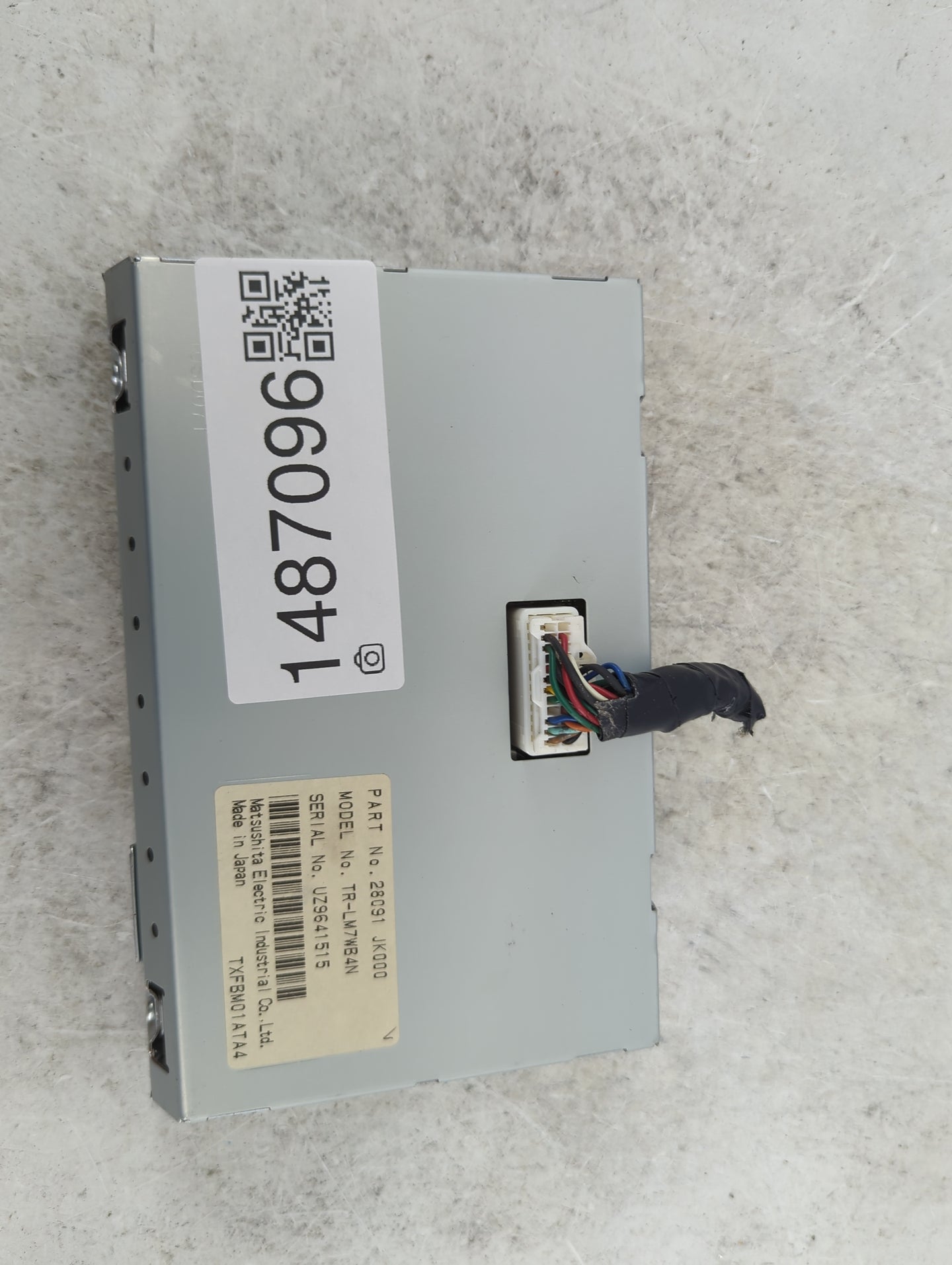 2007-2008 Infiniti G35 Information Display Screen 1487096 - Oemusedautoparts1.com
