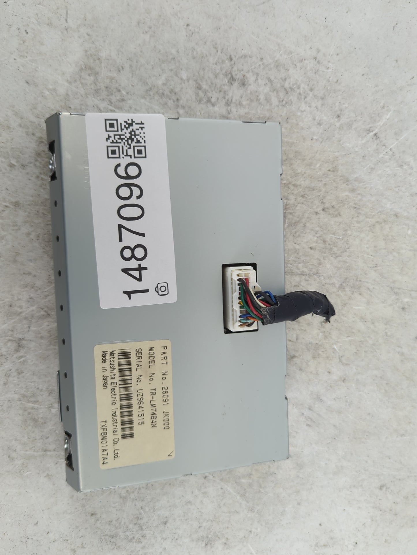 2007-2008 Infiniti G35 Information Display Screen 1487096 - Oemusedautoparts1.com