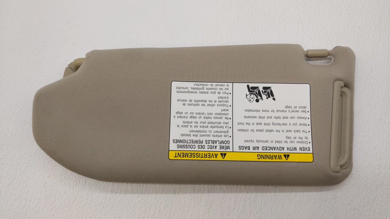 2007-2008 Infiniti G35 Sun Visor Shade Replacement Passenger Right Mirror Fits Fits 2007 2008 2009 2010 2011 2012 2013 2015 