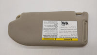 2007-2008 Infiniti G35 Sun Visor Shade Replacement Passenger Right Mirror Fits Fits 2007 2008 2009 2010 2011 2012 2013 2015 