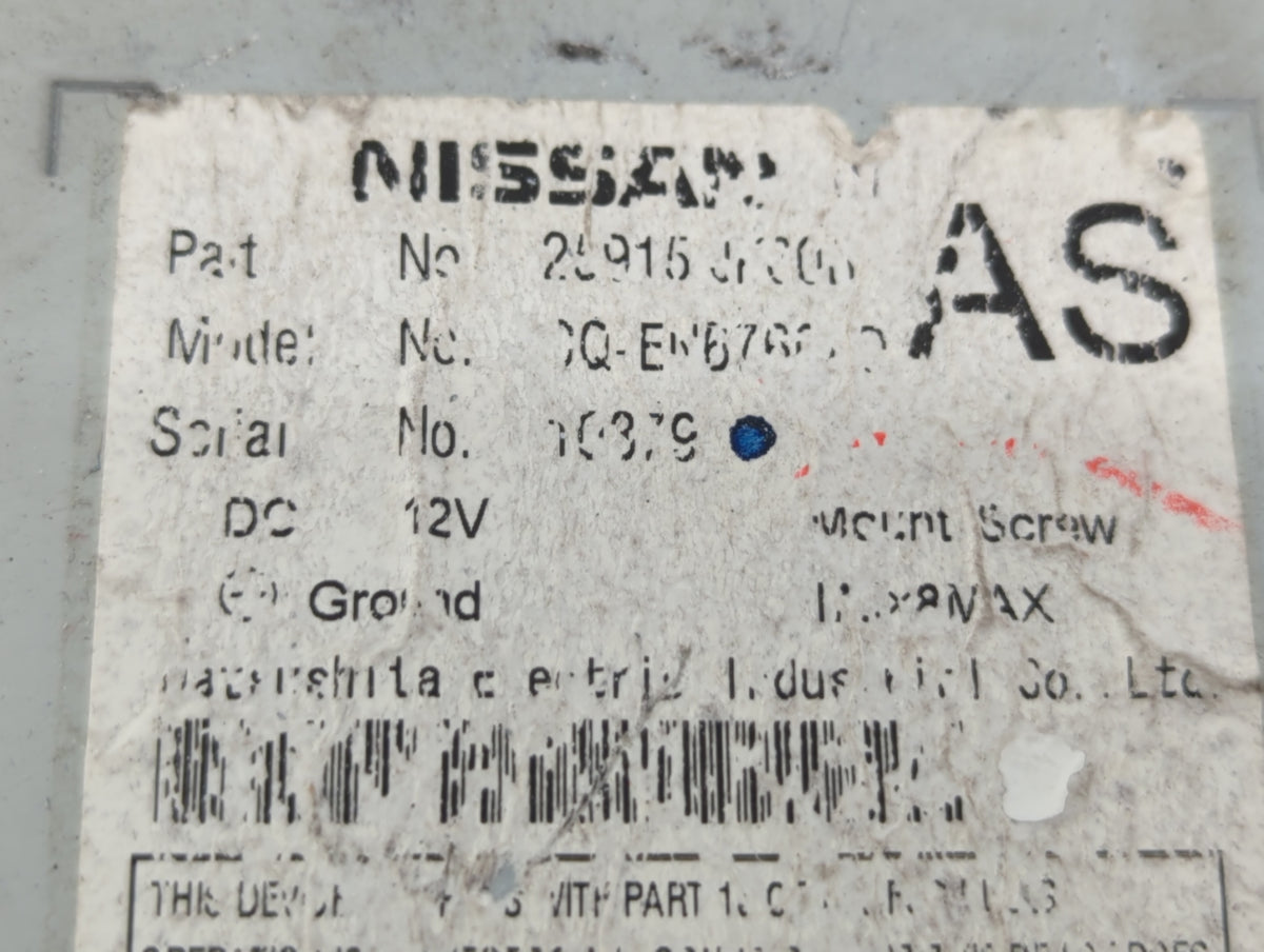 2008-2008 Infiniti G35 Am Fm Cd Player Radio Receiver 559337 - Oemusedautoparts1.com