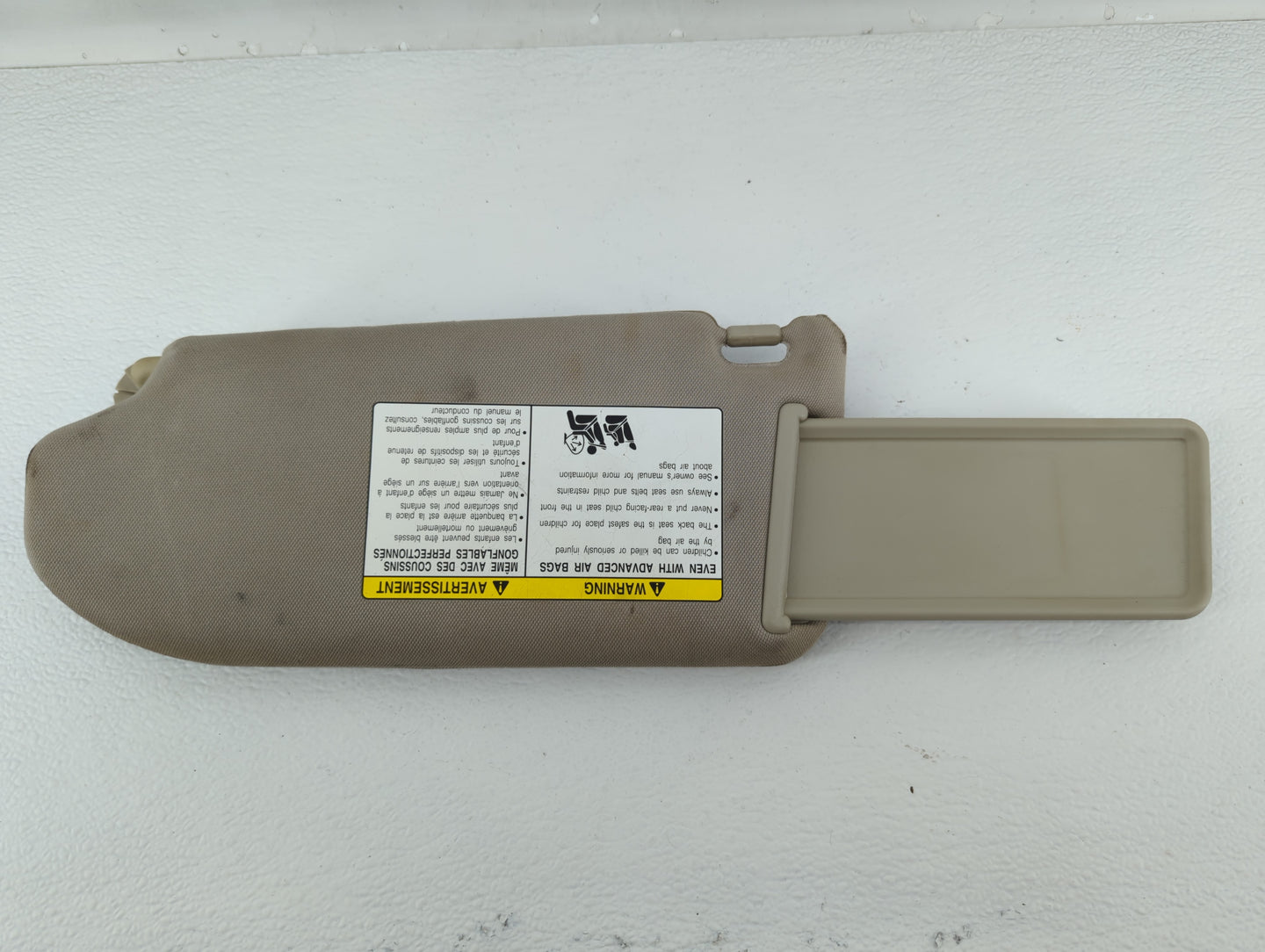2007-2008 Infiniti G35 Sun Visor Shade Replacement Passenger Right Mirror Fits Fits 2007 2008 2009 2010 2011 2012 2013 2015 