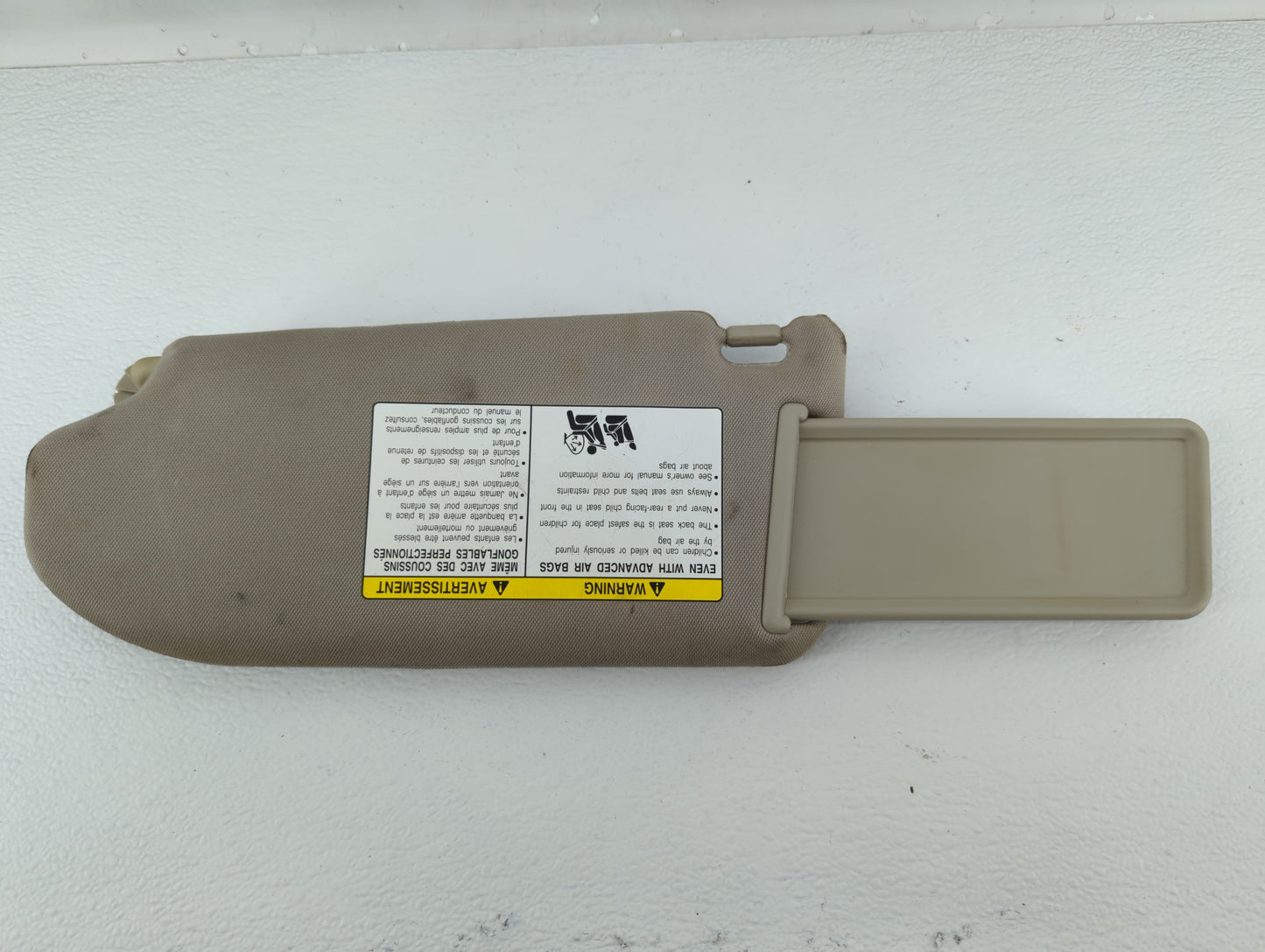 2007-2008 Infiniti G35 Sun Visor Shade Replacement Passenger Right Mirror Fits Fits 2007 2008 2009 2010 2011 2012 2013 2015 