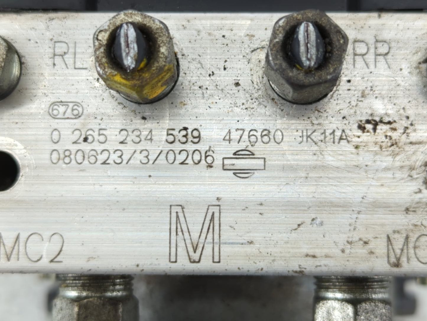 2007-2008 Infiniti G35 ABS Pump Control Module Replacement P/N:47660 JK11A Fits Fits 2007 2008 OEM Used Auto Parts - Oemused