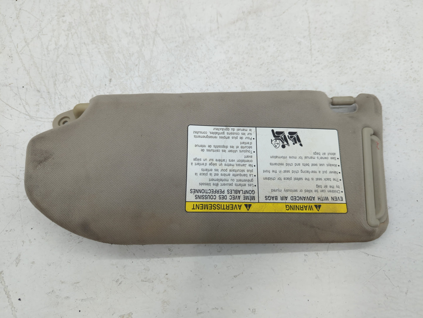 2007-2008 Infiniti G35 Sun Visor Shade Replacement Passenger Right Mirror Fits Fits 2007 2008 2009 2010 2011 2012 2013 2015 