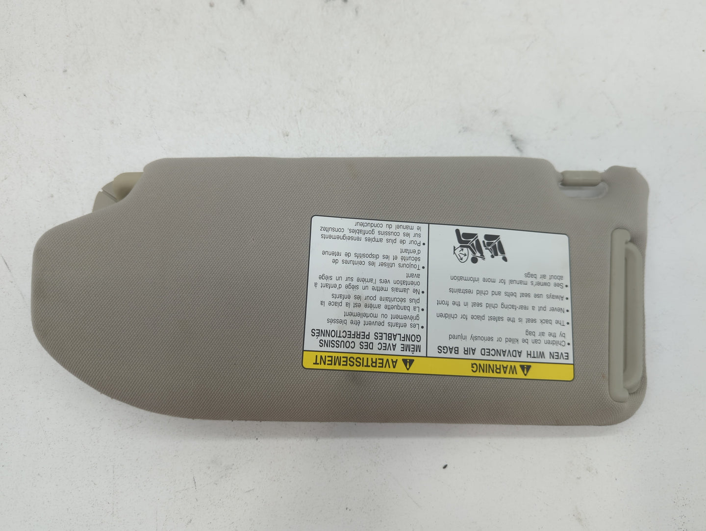 2007-2008 Infiniti G35 Sun Visor Shade Replacement Passenger Right Mirror Fits Fits 2007 2008 2009 2010 2011 2012 2013 2015 
