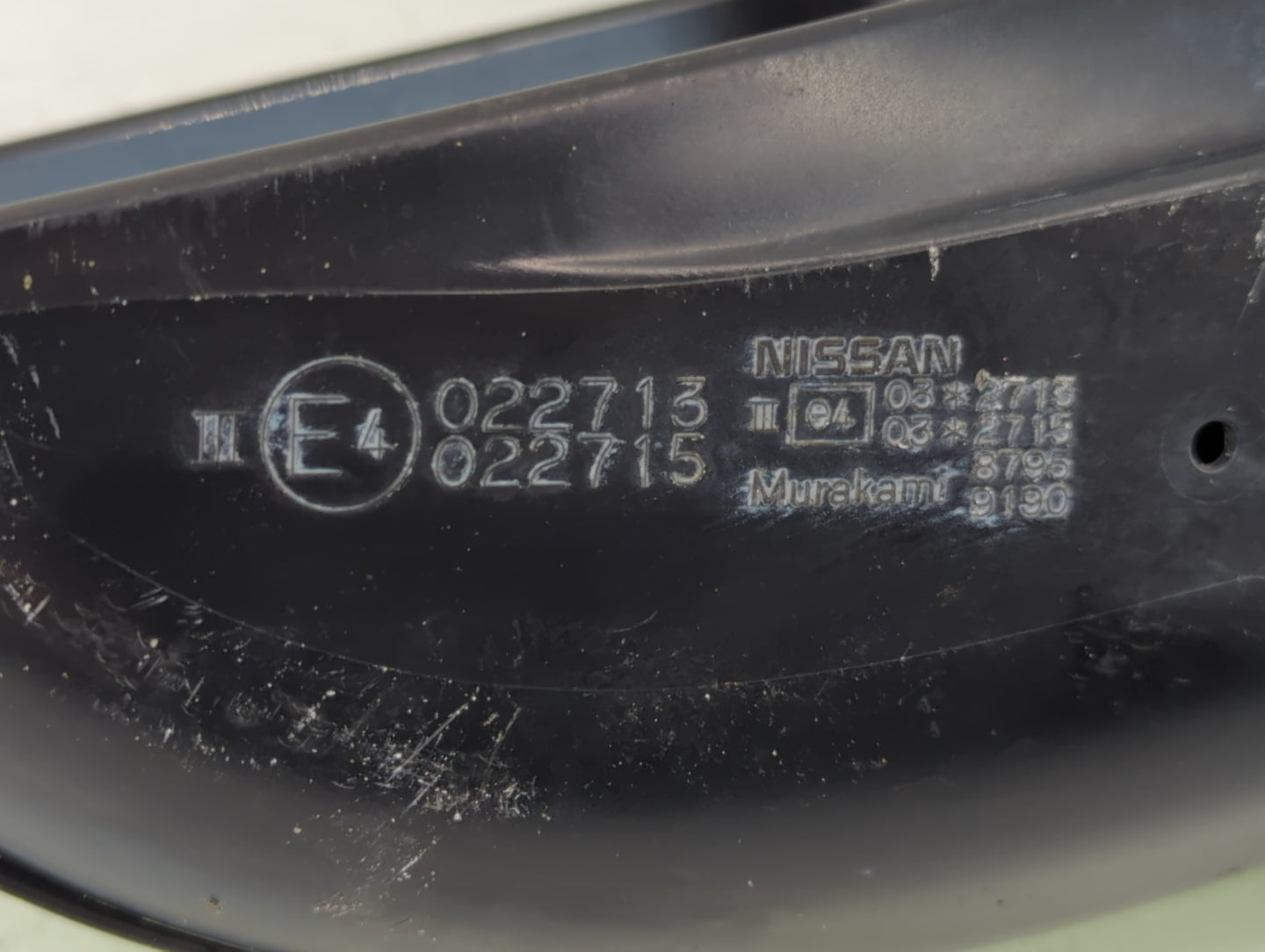 2008-2013 Infiniti G37 Driver Side View Mirror - Left Door Mirror OEM Used - Oemusedautoparts1.com