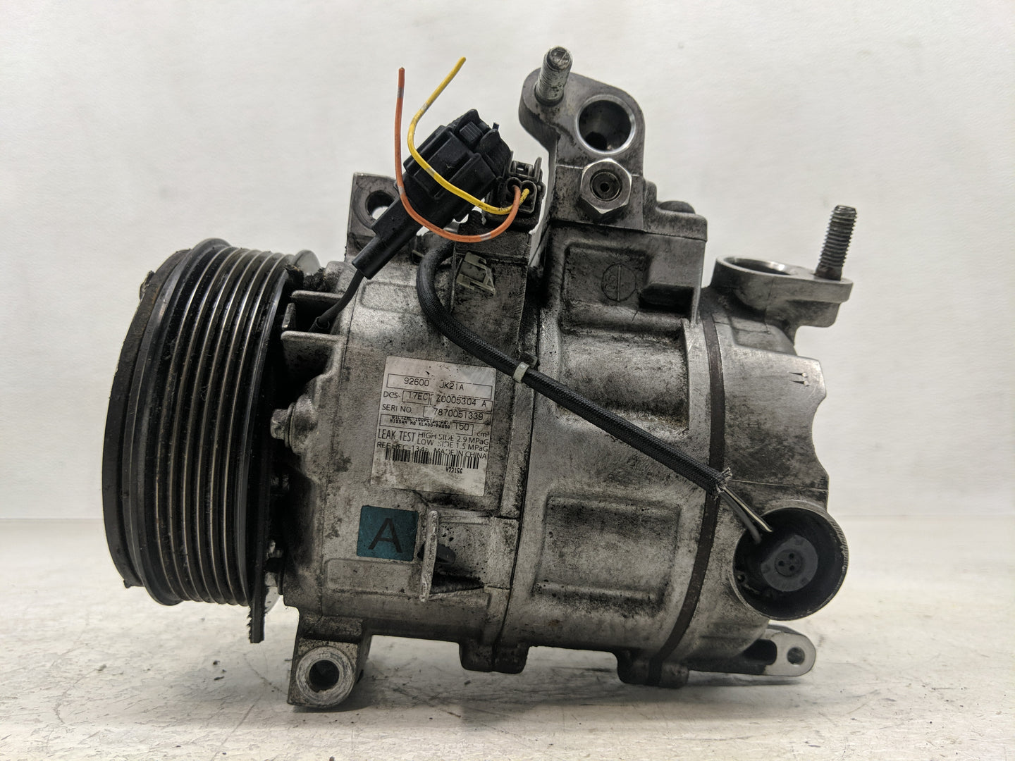 2008-2008 Infiniti G37 Air Conditioning A/c Ac Compressor Oem - Oemusedautoparts1.com
