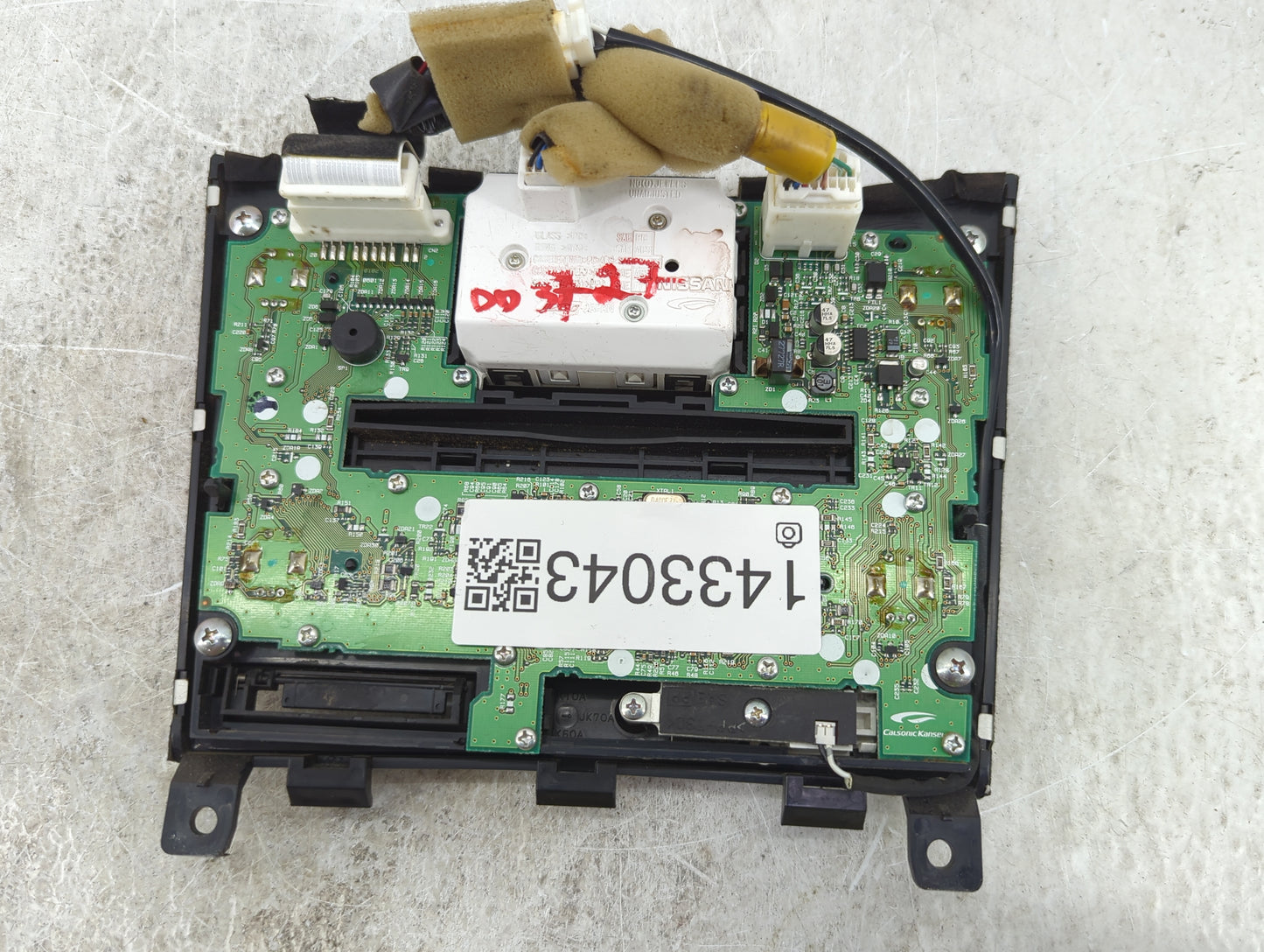 2008-2009 Infiniti G37 Climate Control Module Temperature AC/Heater Replacement Fits Fits 2007 2008 2009 OEM Used Auto Parts