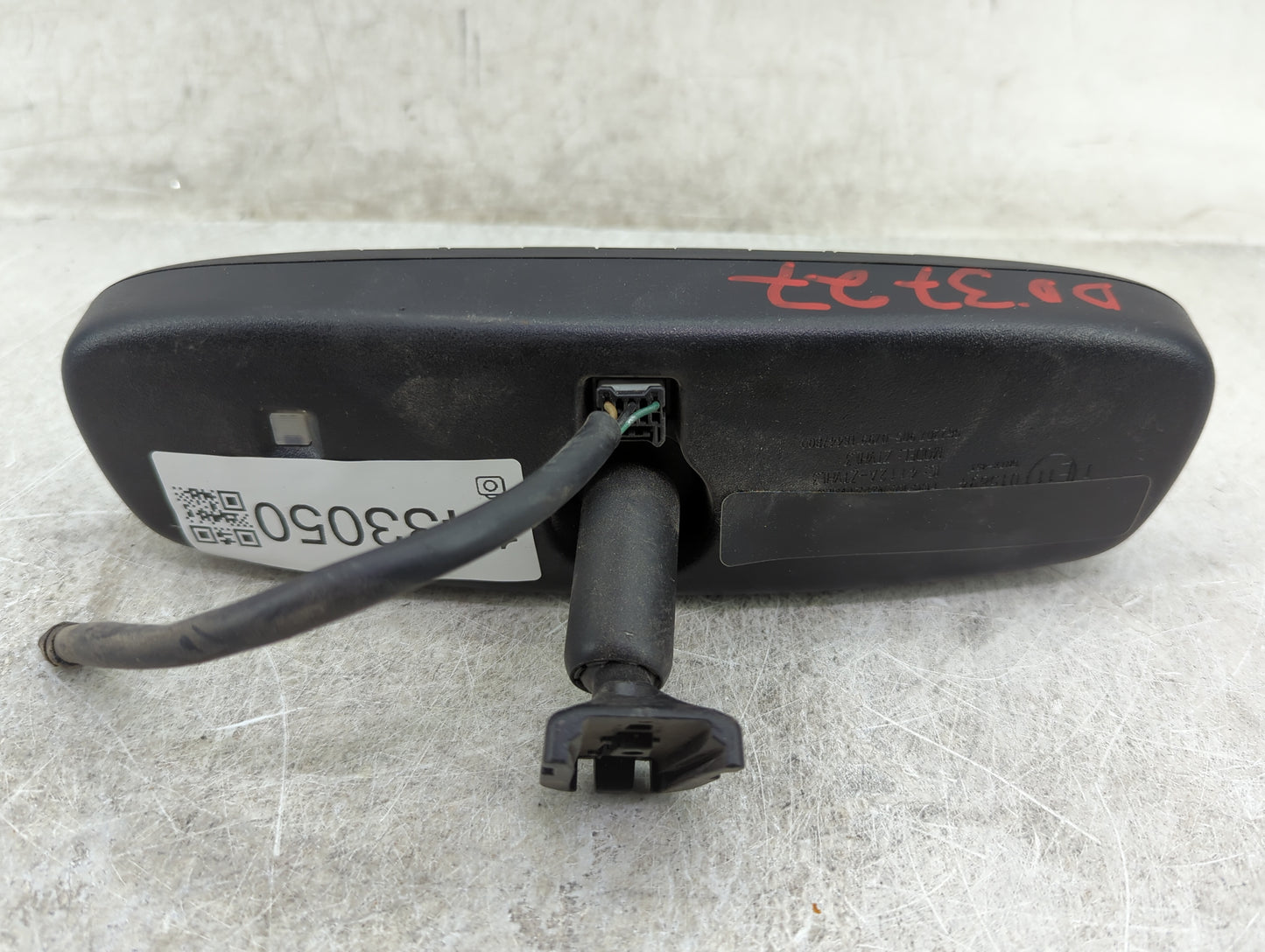 2008-2012 Infiniti G37 Interior Rear View Mirror Replacement OEM P/N:4112A-ZTVHL5 Fits OEM Used Auto Parts - Oemusedautopart