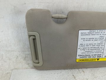 2008 Infiniti G37 Sun Visor Shade Replacement Driver Left Mirror Fits OEM Used Auto Parts