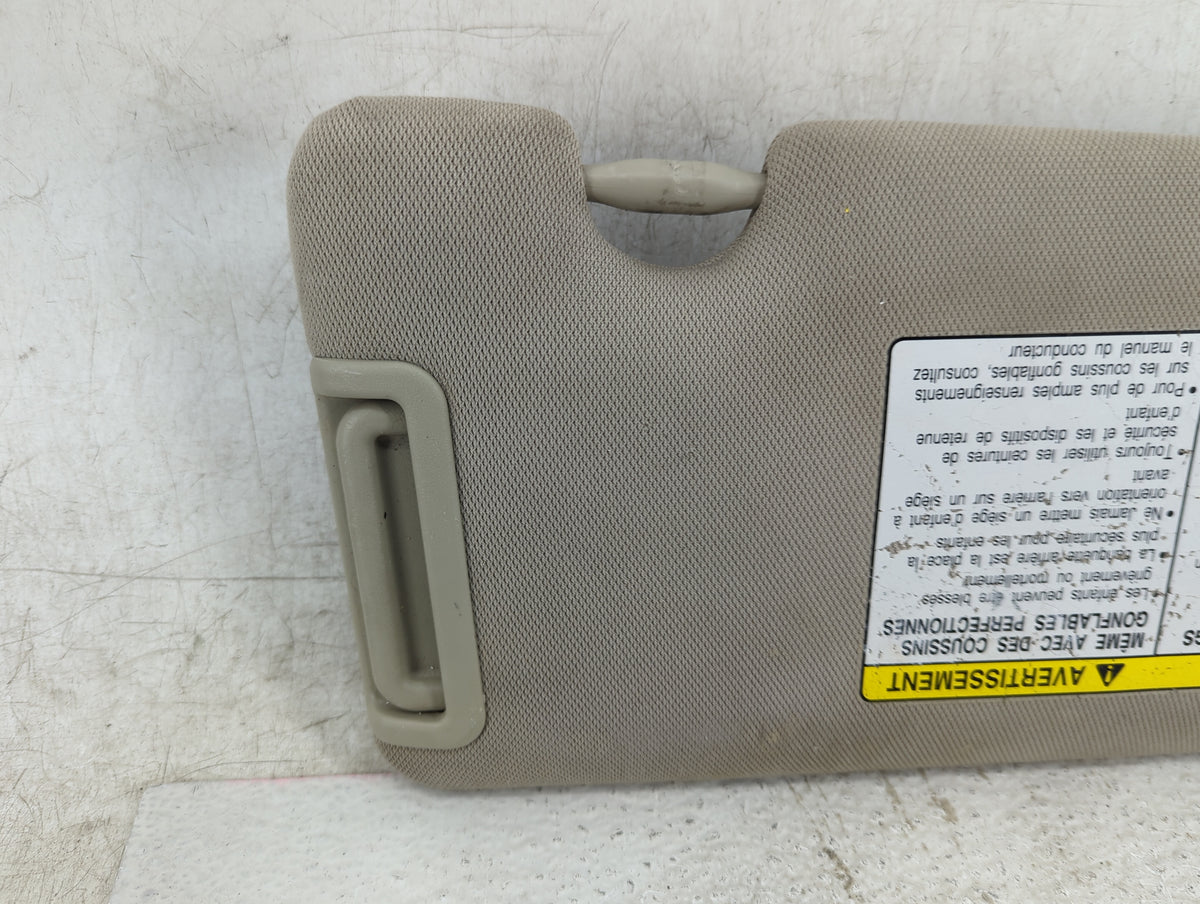 2008-2013 Infiniti G37 Sun Visor Shade Replacement Passenger Right Mirror Fits Fits 2008 2009 2010 2011 2012 2013 OEM Used A