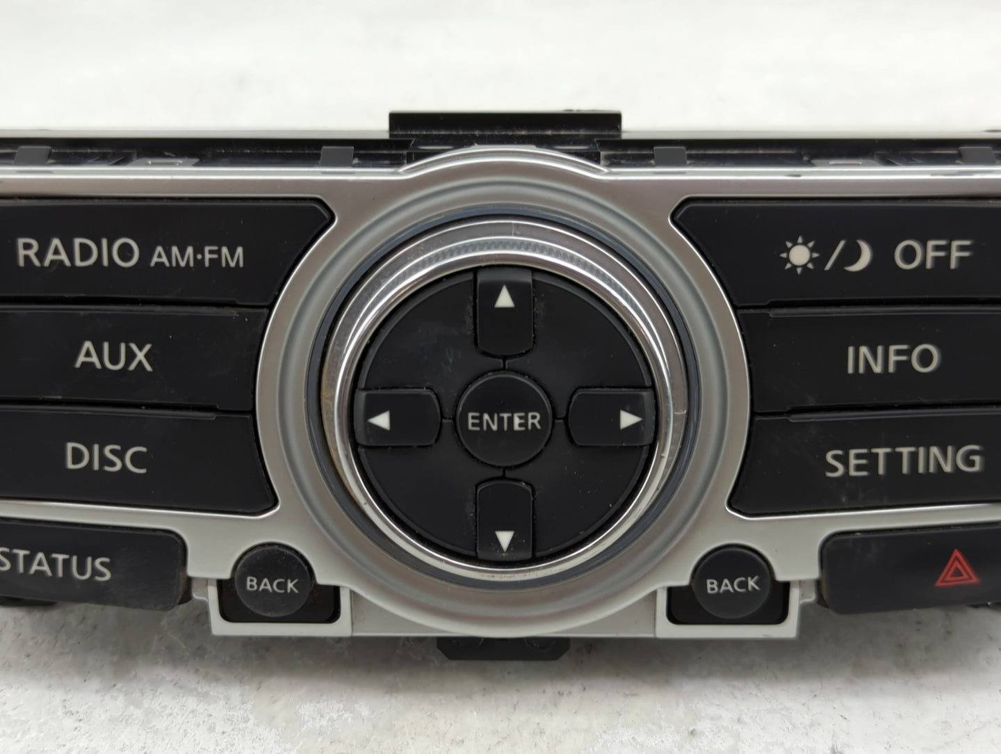 2008 Infiniti G37 Radio Control Panel - Oemusedautoparts1.com