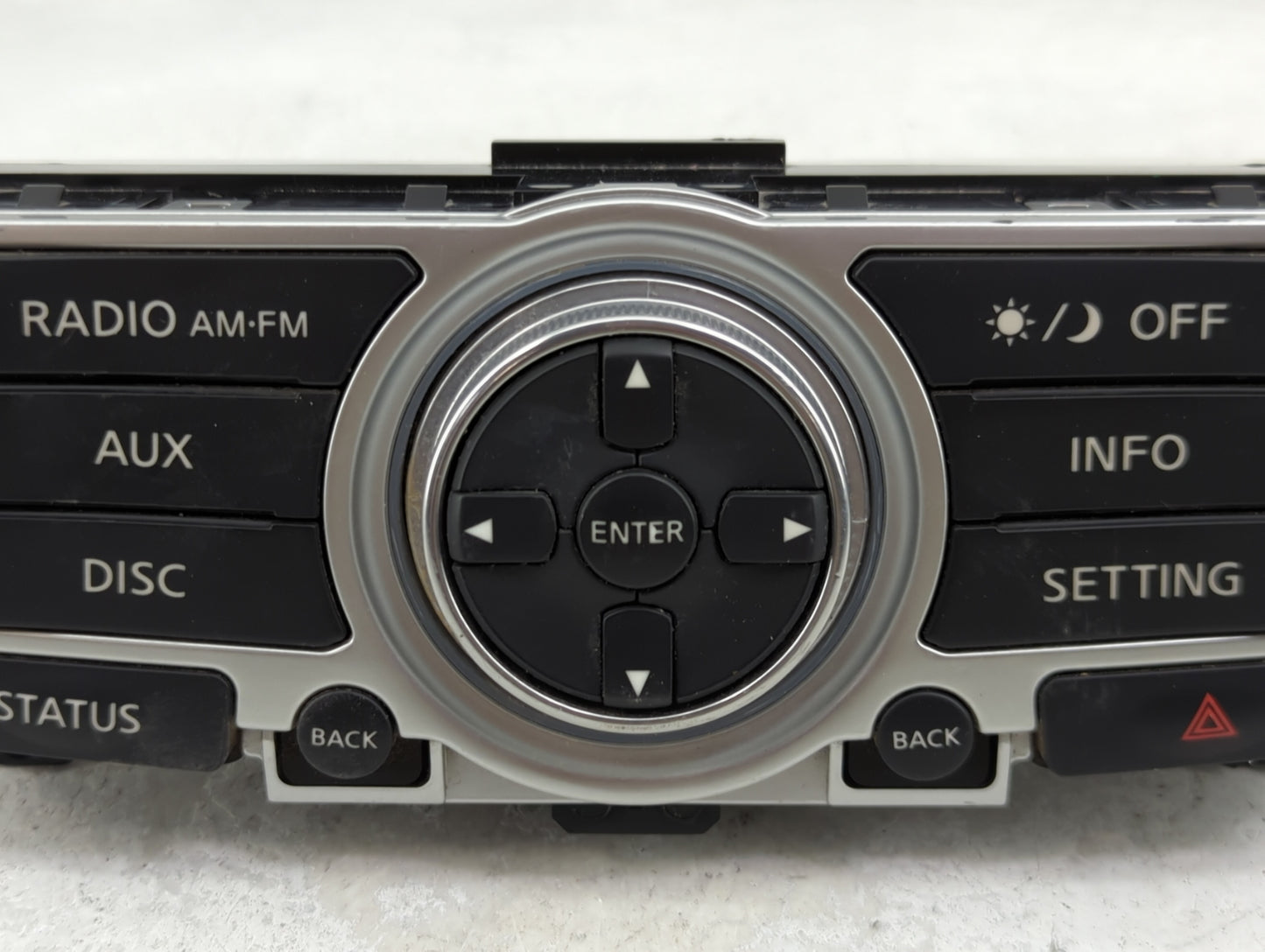 2008 Infiniti G37 Radio Control Panel - Oemusedautoparts1.com