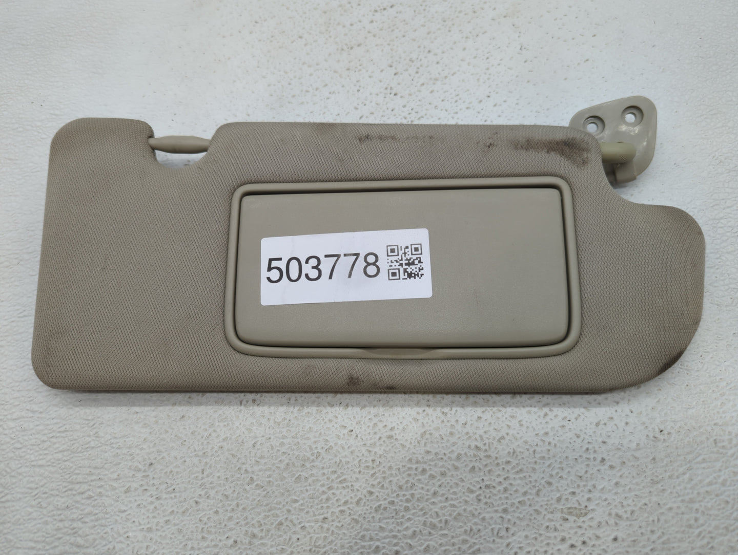 2008-2013 Infiniti G37 Sun Visor Shade Replacement Passenger Right Mirror Fits Fits 2008 2009 2010 2011 2012 2013 OEM Used A