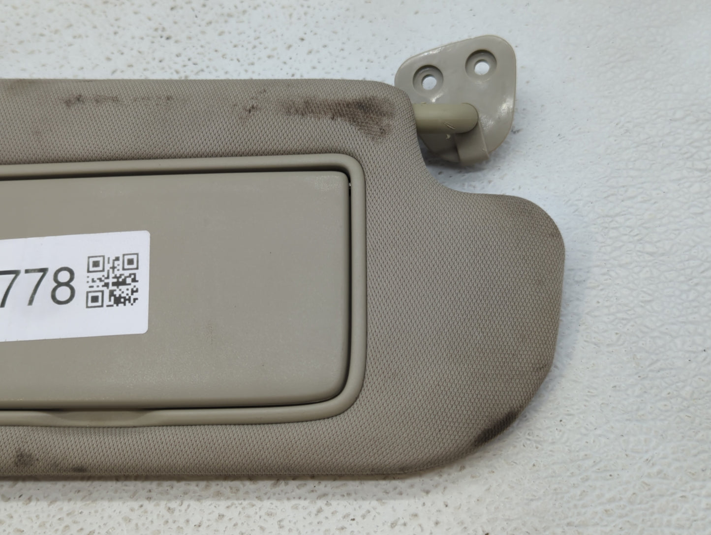 2008-2013 Infiniti G37 Sun Visor Shade Replacement Passenger Right Mirror Fits Fits 2008 2009 2010 2011 2012 2013 OEM Used A