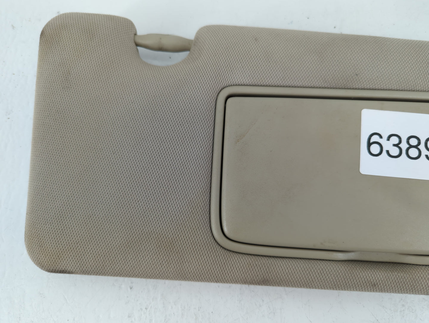 2008 Infiniti G37 Sun Visor Shade Replacement Passenger Right Mirror Fits OEM Used Auto Parts - Oemusedautoparts1.com