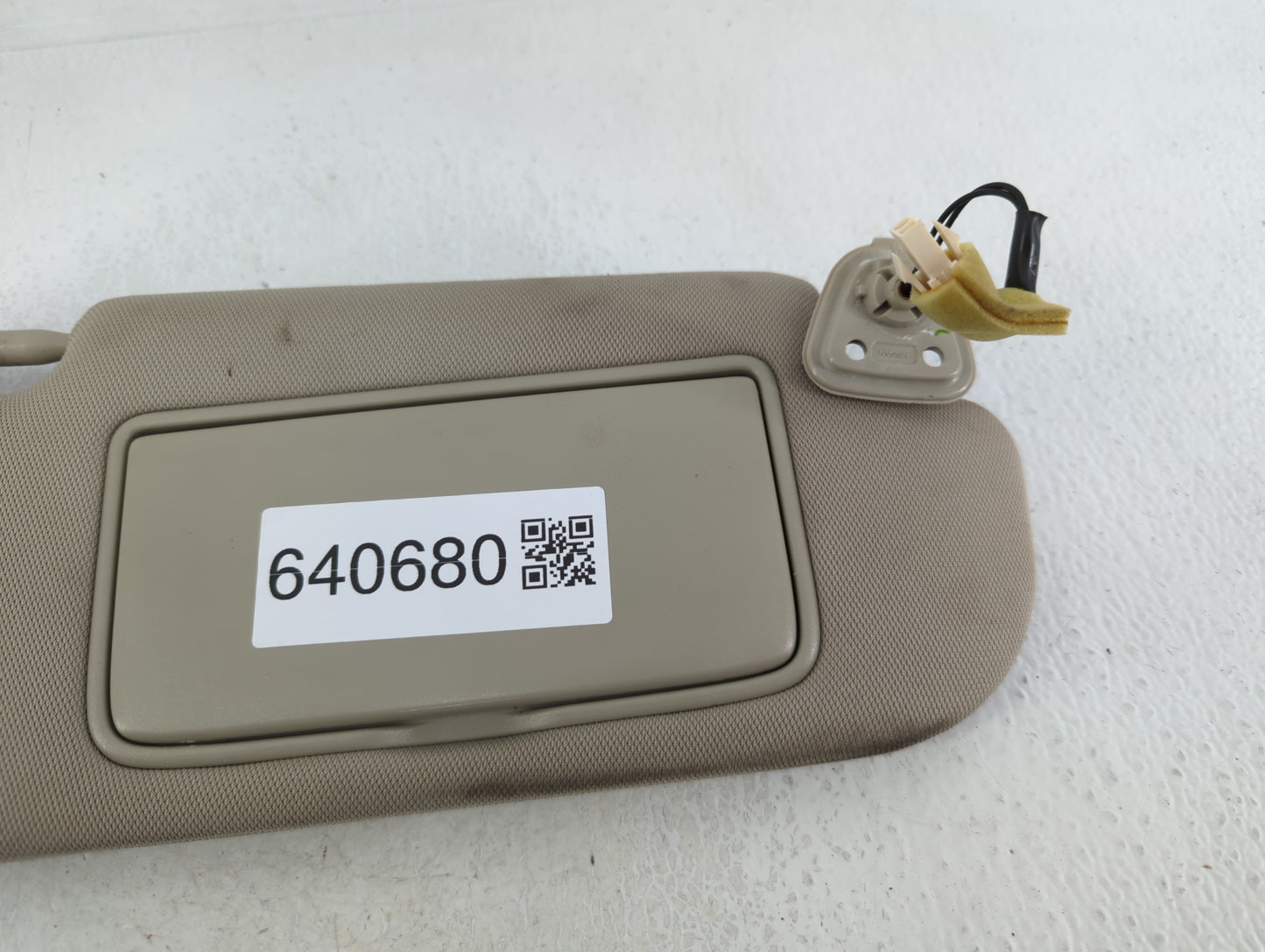 2008-2013 Infiniti G37 Sun Visor Shade Replacement Passenger Right Mirror Fits Fits 2008 2009 2010 2011 2012 2013 OEM Used A