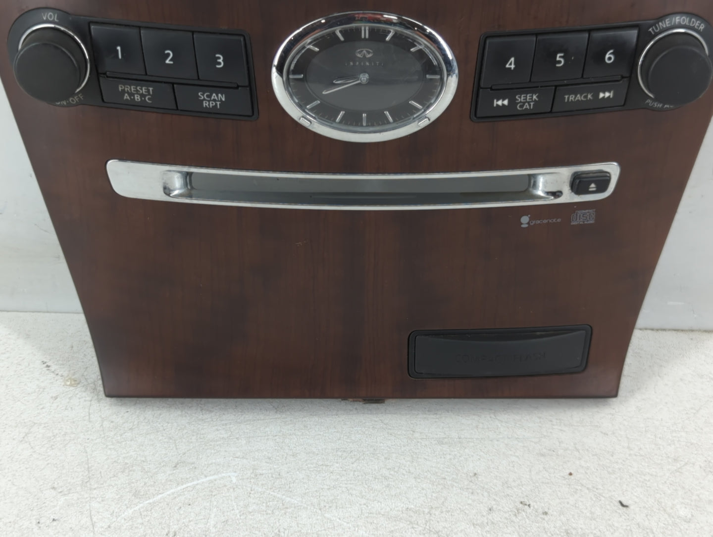 2008-2010 Infiniti M35 Radio AM FM Cd Player Receiver Replacement P/N:68260EJ7 Fits Fits 2008 2009 2010 OEM Used Auto Parts 