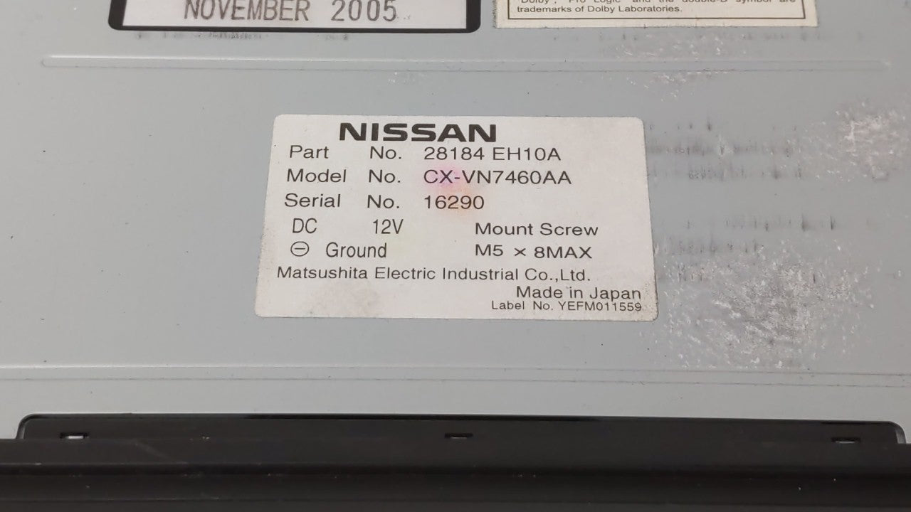 2006-2010 Infiniti M35 Information Display Screen - Oemusedautoparts1.com