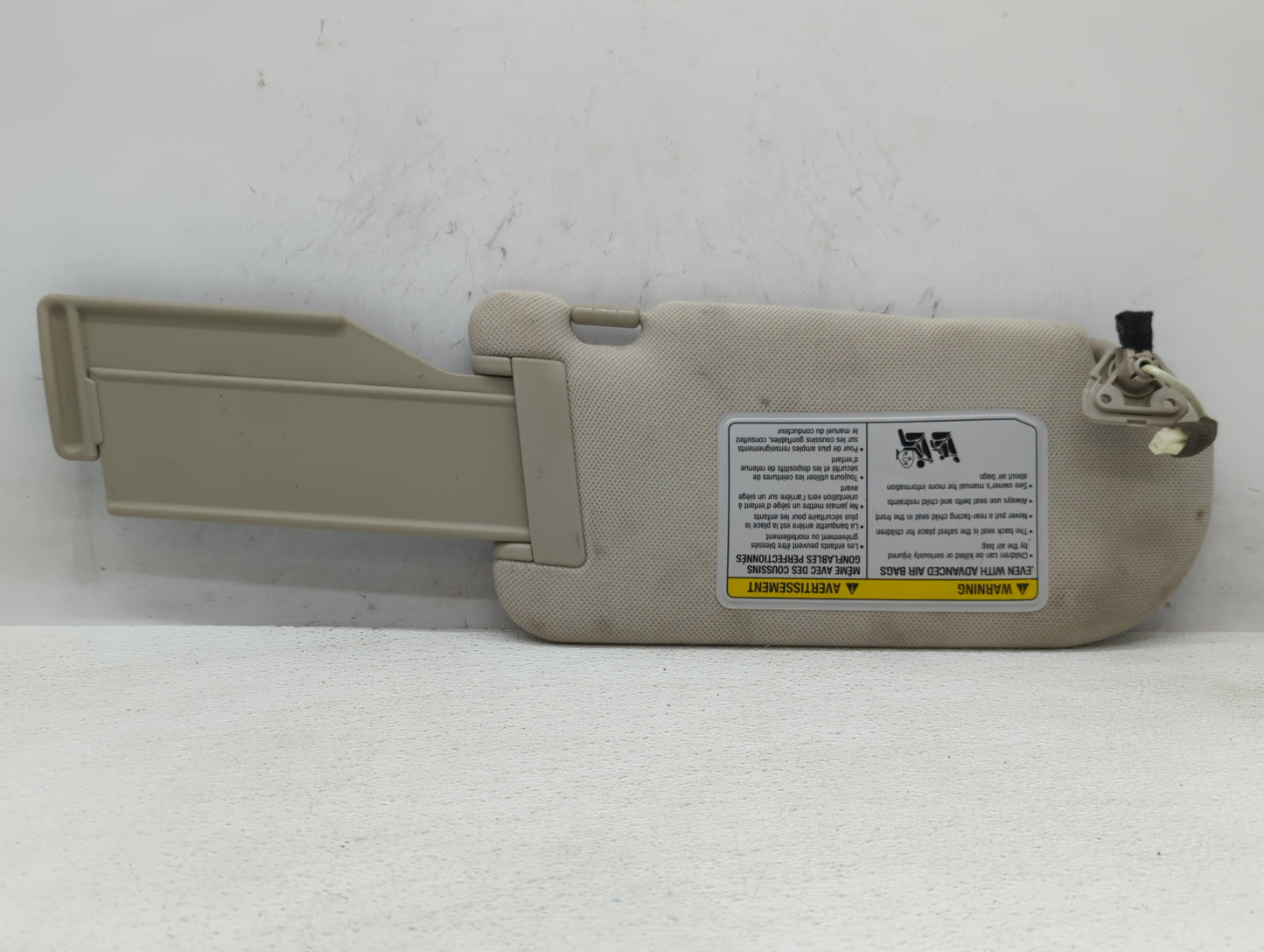 2006-2010 Infiniti M35 Sun Visor Shade Replacement Driver Left Mirror Fits Fits 2006 2007 2008 2009 2010 OEM Used Auto Parts