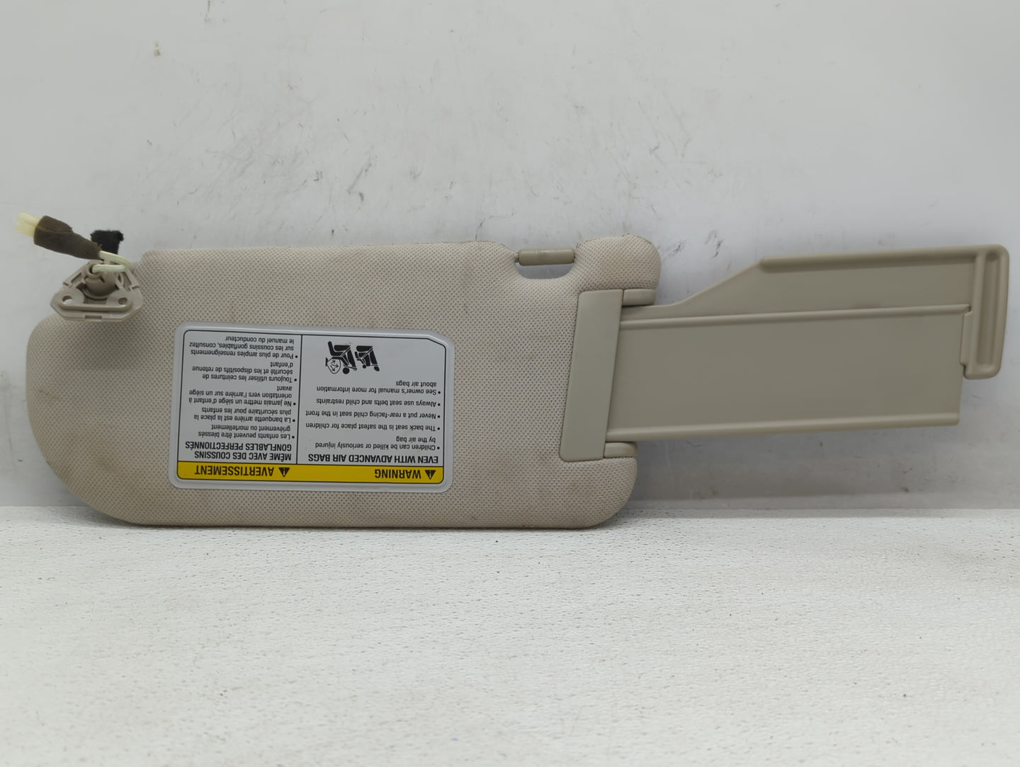 2006-2010 Infiniti M35 Sun Visor Shade Replacement Passenger Right Mirror Fits Fits 2006 2007 2008 2009 2010 OEM Used Auto P