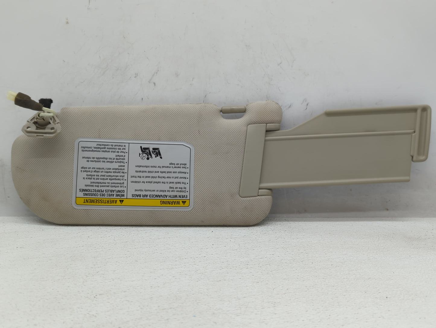 2006-2010 Infiniti M35 Sun Visor Shade Replacement Passenger Right Mirror Fits Fits 2006 2007 2008 2009 2010 OEM Used Auto P