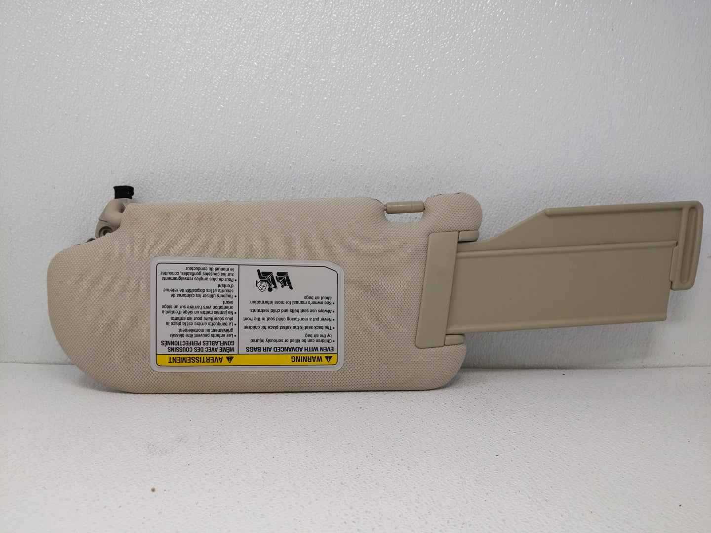 2006-2010 Infiniti M35 Sun Visor Shade Replacement Passenger Right Mirror Fits Fits 2006 2007 2008 2009 2010 OEM Used Auto P