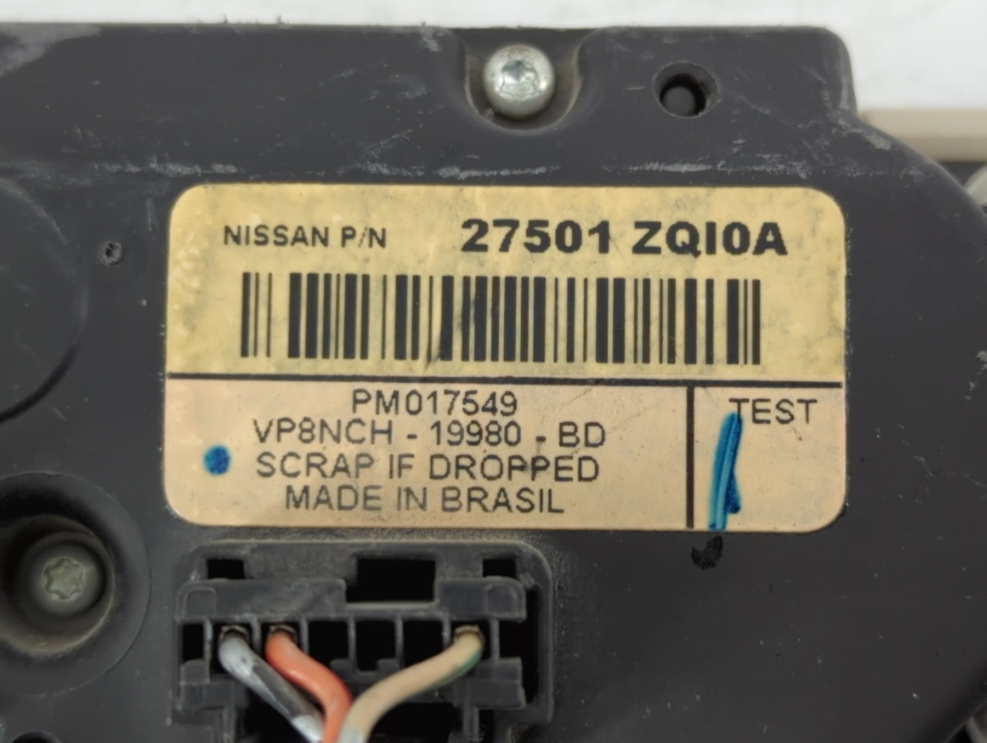 2008-2010 Infiniti Qx56 Radio AM FM Cd Player Receiver Replacement P/N:27501 ZQ10A Fits Fits 2008 2009 2010 OEM Used Auto Pa