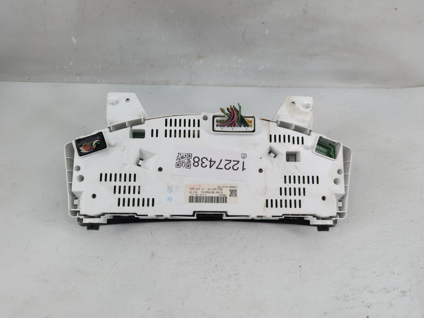 2008 Jeep Commander Instrument Cluster Speedometer Gauges P/N:CR-0038-001-M0-CG 05172417AG Fits OEM Used Auto Parts - Oemuse