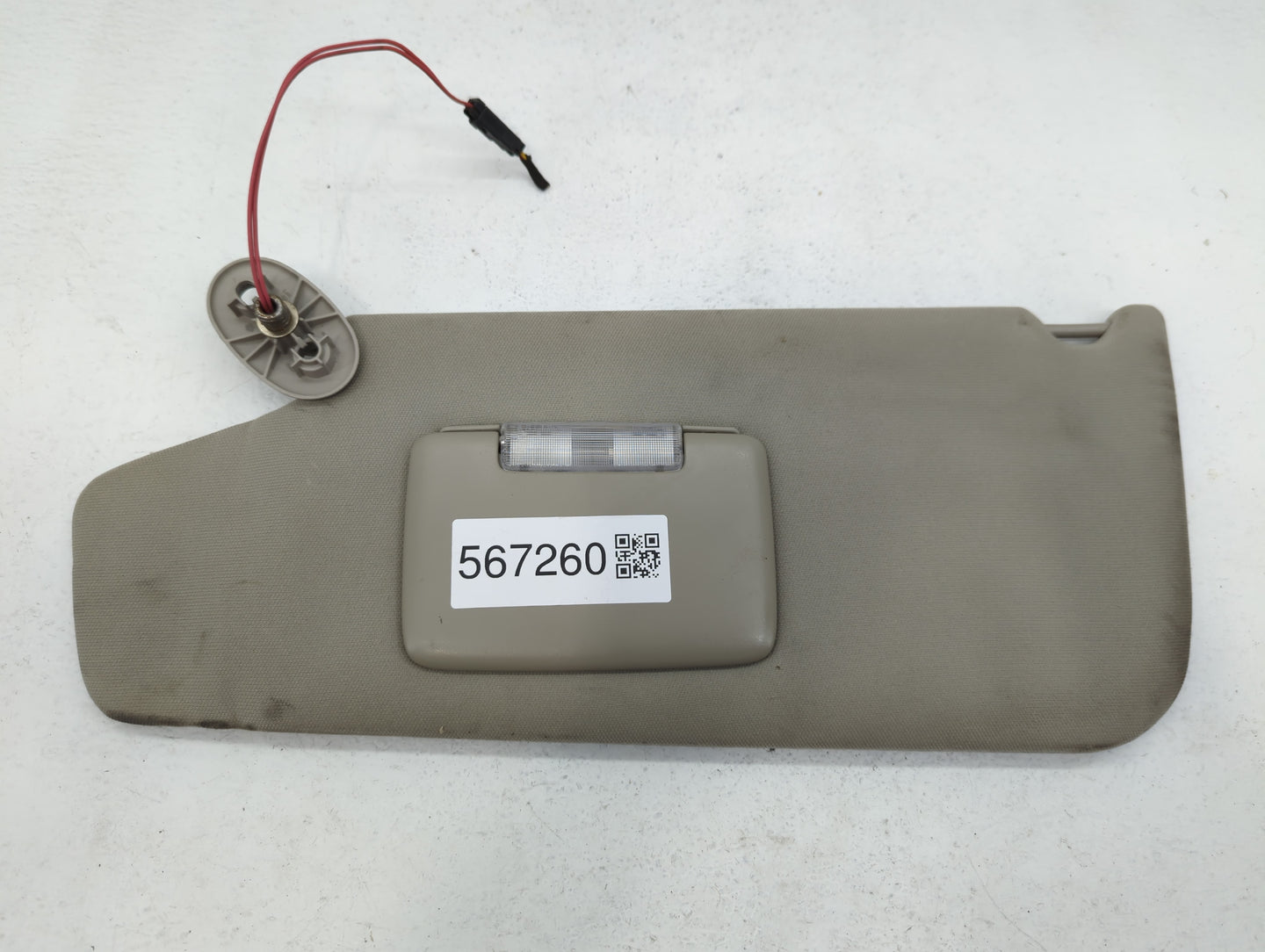 2006-2010 Jeep Commander Sun Visor Shade Replacement Driver Left Mirror Fits Fits 2006 2007 2008 2009 2010 OEM Used Auto Par