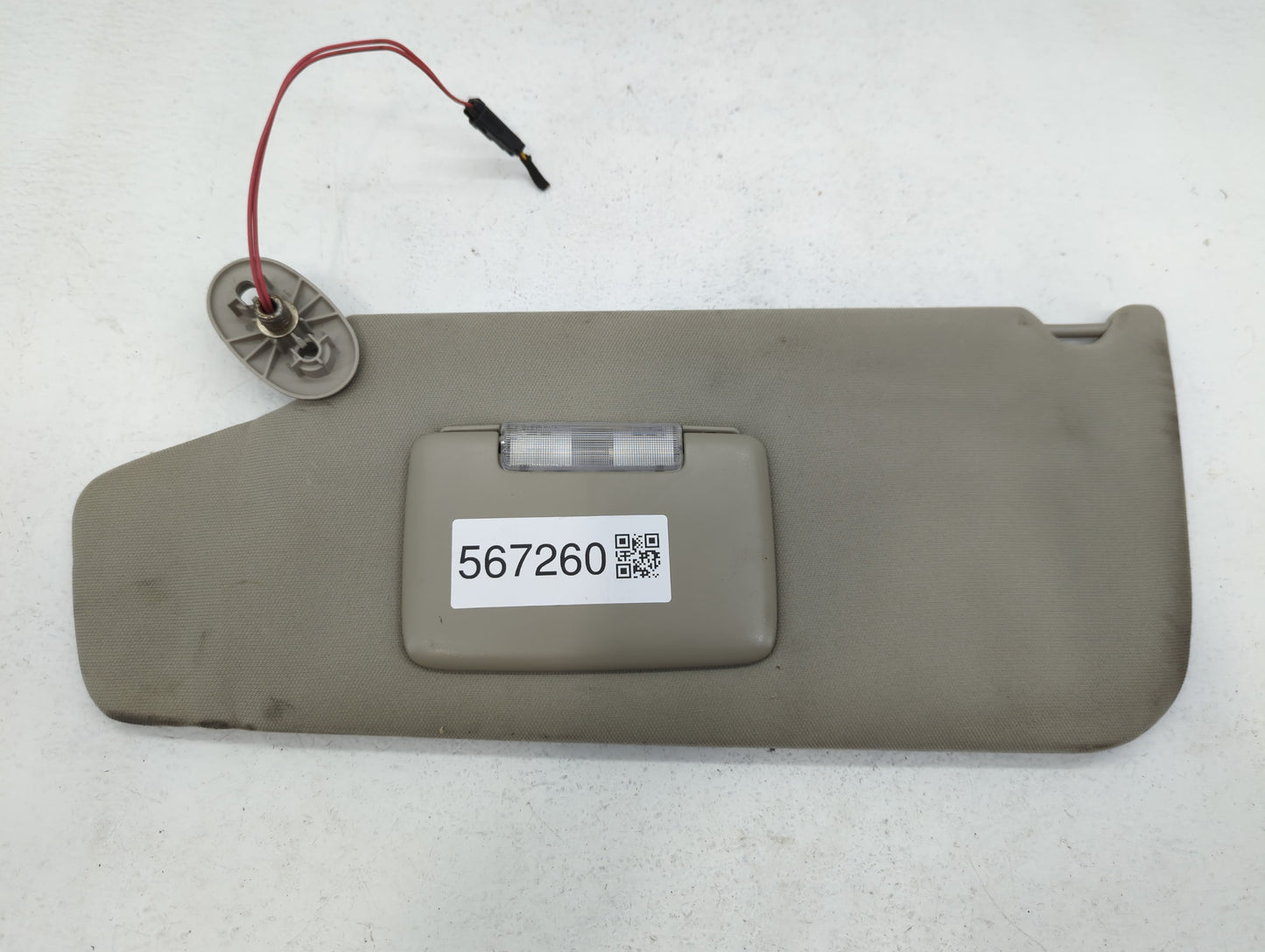2006-2010 Jeep Commander Sun Visor Shade Replacement Driver Left Mirror Fits Fits 2006 2007 2008 2009 2010 OEM Used Auto Par