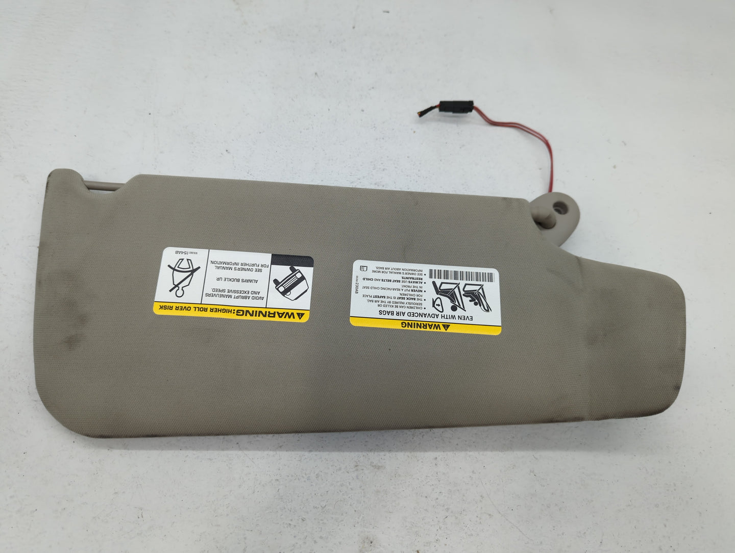 2006-2010 Jeep Commander Sun Visor Shade Replacement Driver Left Mirror Fits Fits 2006 2007 2008 2009 2010 OEM Used Auto Par