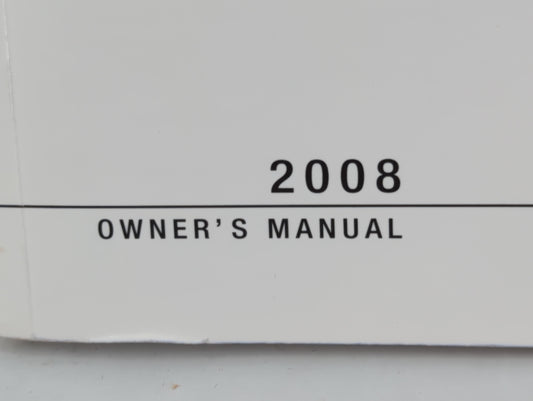 2008 Jeep Compass Owners Manual Book Guide P/N:81-326-0811 OEM Used Auto Parts