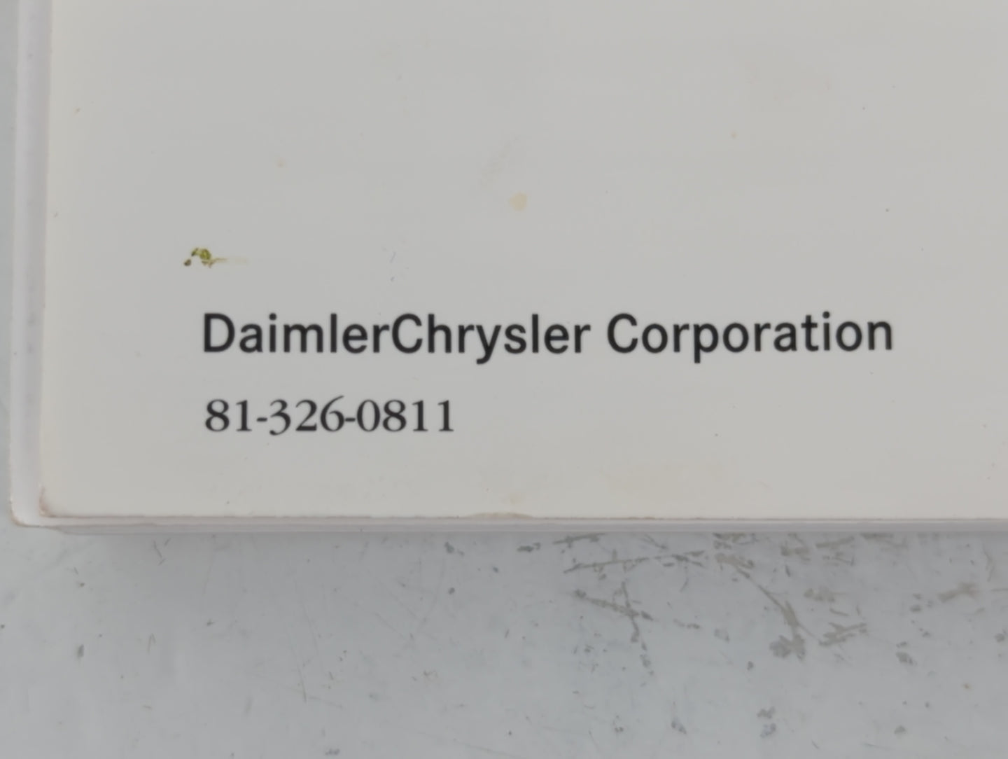 2008 Jeep Compass Owners Manual Book Guide P/N:81-326-0811 OEM Used Auto Parts - Oemusedautoparts1.com