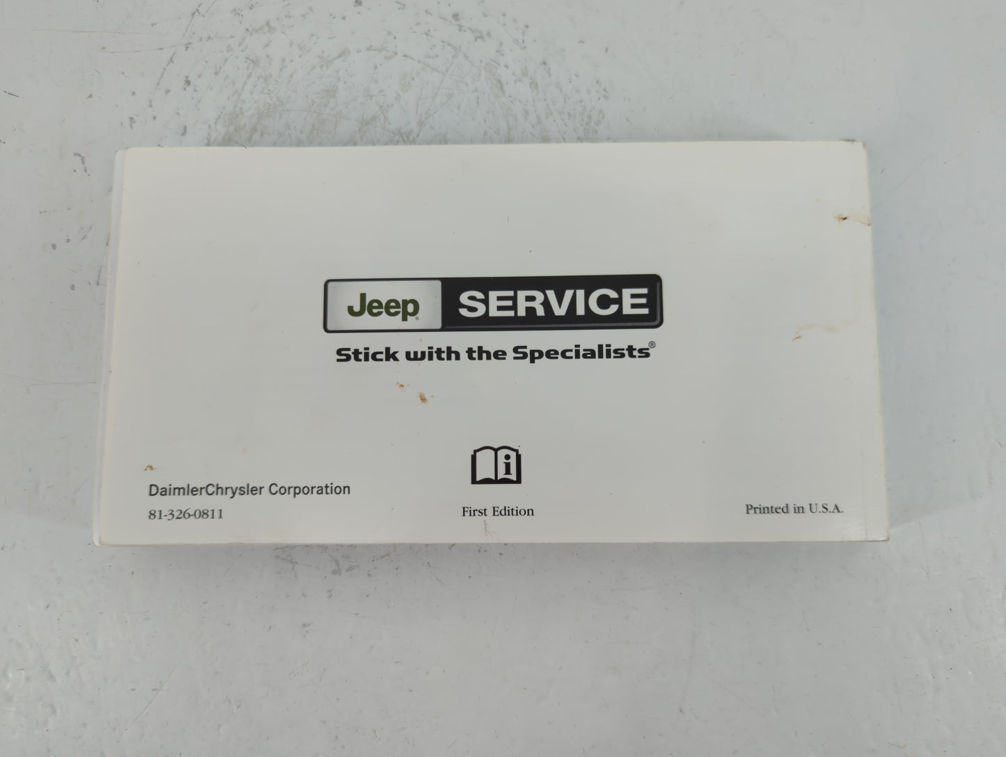 2008 Jeep Compass Owners Manual Book Guide P/N:81-326-0811 OEM Used Auto Parts - Oemusedautoparts1.com