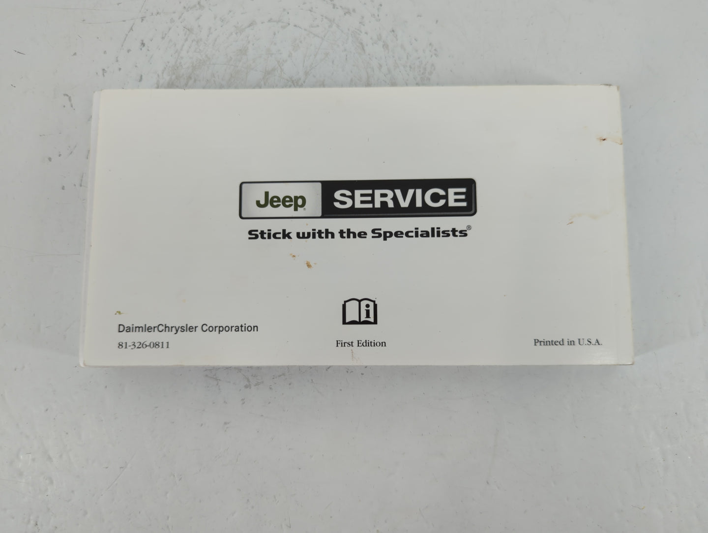 2008 Jeep Compass Owners Manual Book Guide P/N:81-326-0811 OEM Used Auto Parts - Oemusedautoparts1.com