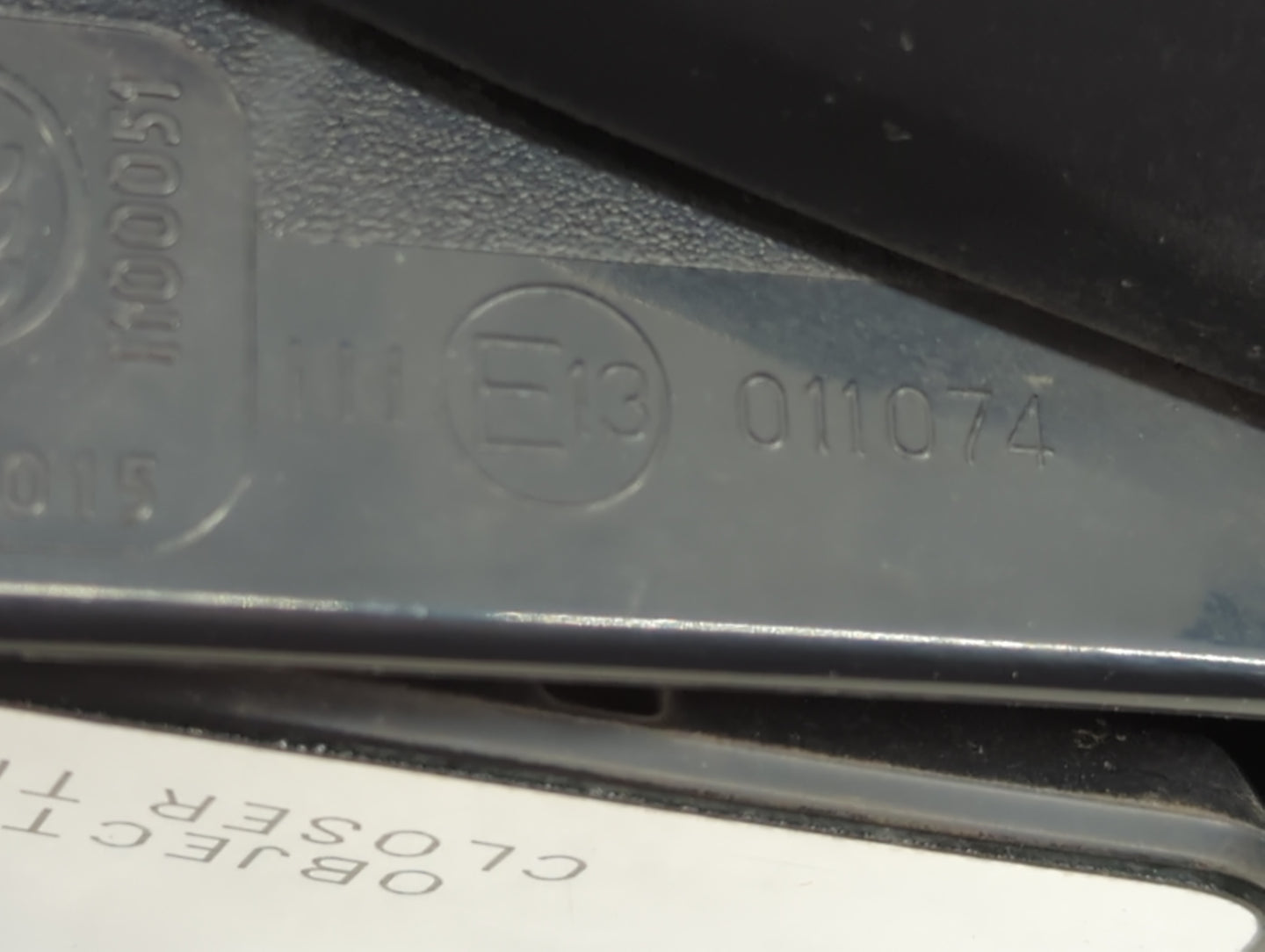 2007-2012 Jeep Compass Passenger Side View Mirror - Right Door Mirror OEM Used - Oemusedautoparts1.com