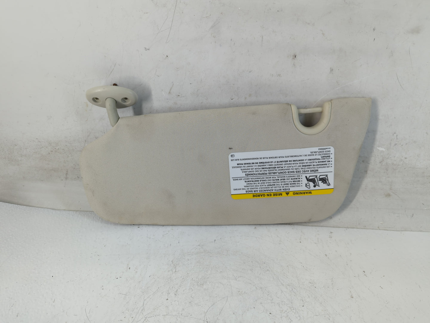 2007-2009 Jeep Compass Sun Visor Shade Replacement Passenger Right Mirror Fits Fits 2007 2008 2009 OEM Used Auto Parts - Oem