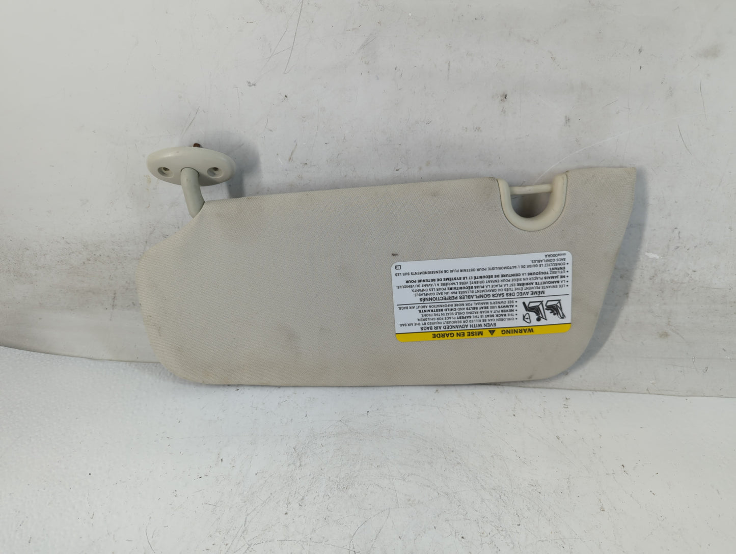 2007-2009 Jeep Compass Sun Visor Shade Replacement Passenger Right Mirror Fits Fits 2007 2008 2009 OEM Used Auto Parts - Oem