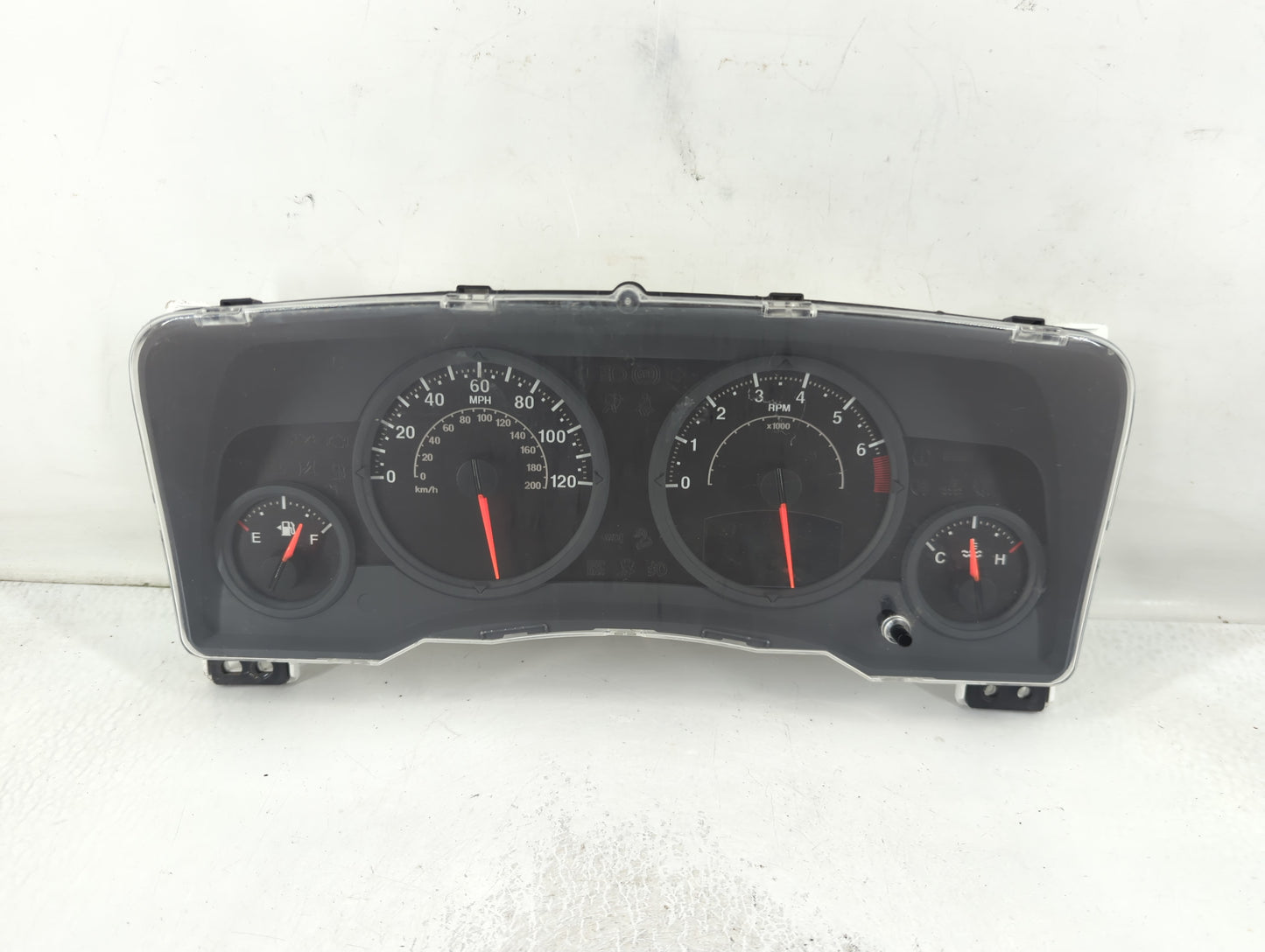 2008 Jeep Compass Instrument Cluster Speedometer Gauges P/N:CR-0035-023-K0-CB 05172345AB Fits OEM Used Auto Parts - Oemuseda
