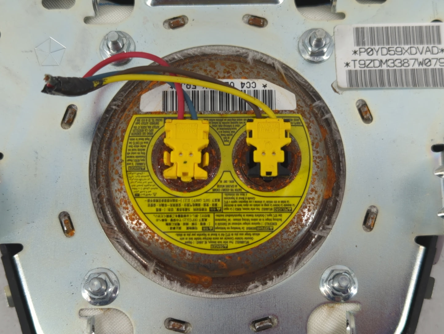 2008 Jeep Compass Air Bag Driver Left Steering Wheel Mounted - Oemusedautoparts1.com