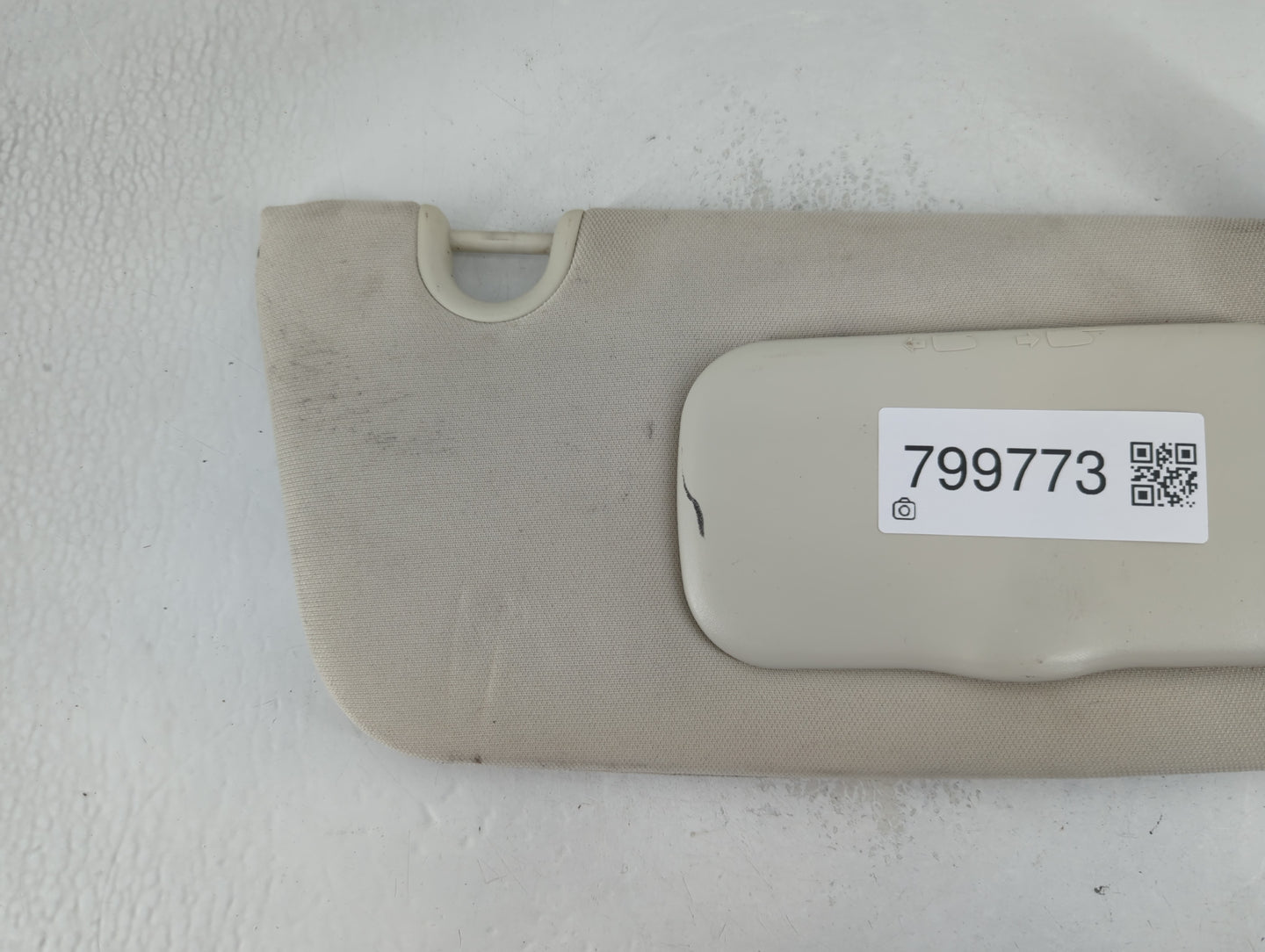 2007-2009 Jeep Compass Sun Visor Shade Replacement Passenger Right Mirror Fits Fits 2007 2008 2009 OEM Used Auto Parts - Oem