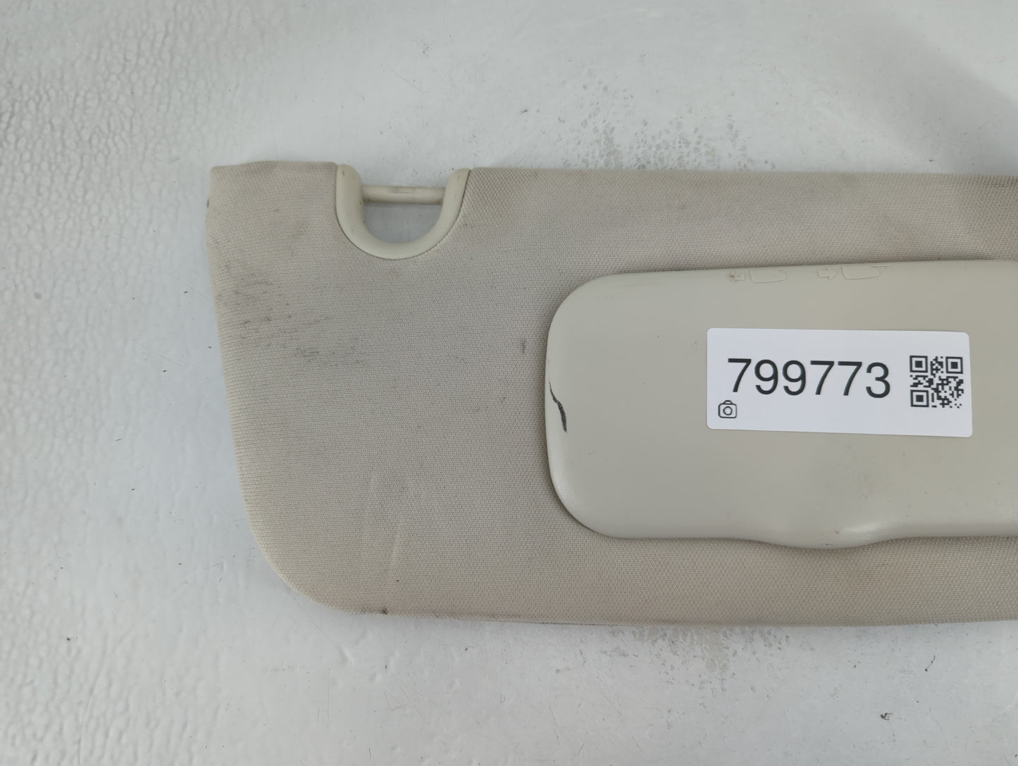 2007-2009 Jeep Compass Sun Visor Shade Replacement Passenger Right Mirror Fits Fits 2007 2008 2009 OEM Used Auto Parts - Oem
