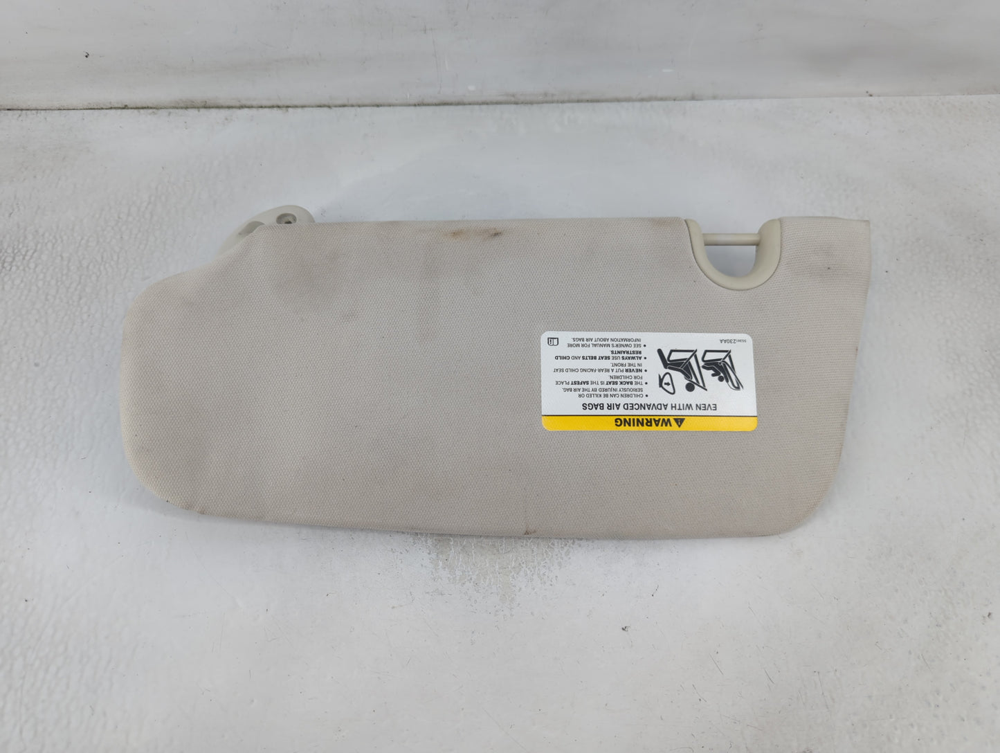 2007-2009 Jeep Compass Sun Visor Shade Replacement Passenger Right Mirror Fits Fits 2007 2008 2009 OEM Used Auto Parts - Oem