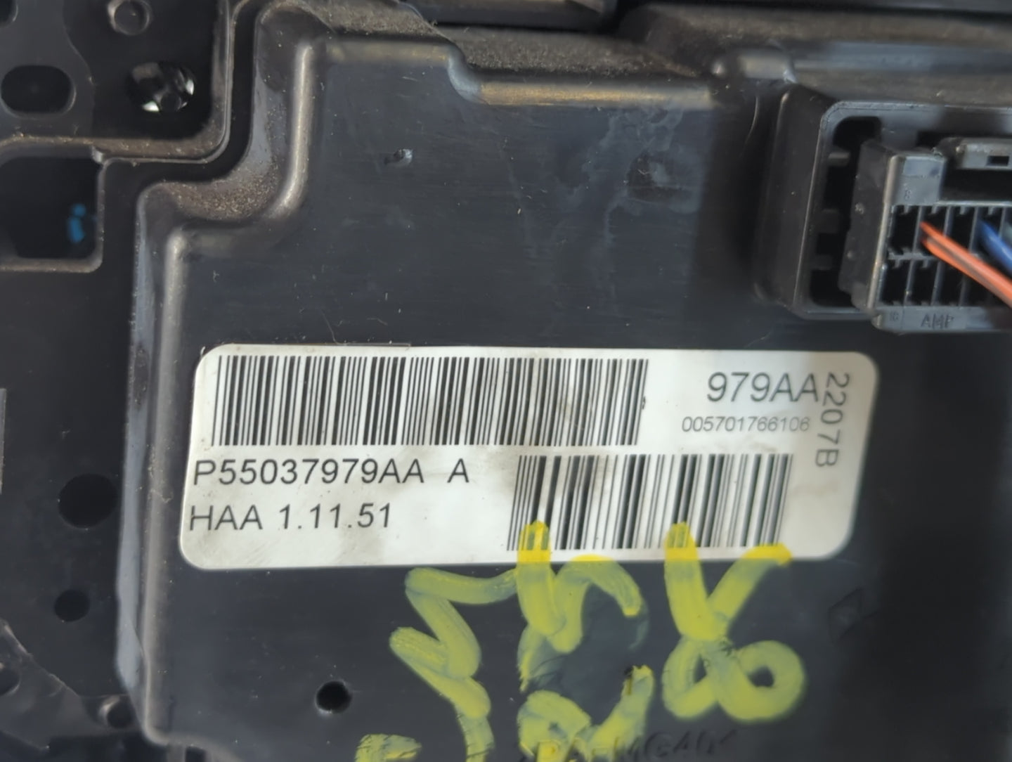 2007-2010 Jeep Grand Cherokee Climate Control Module Temperature AC/Heater Replacement P/N:P55037979AA Fits OEM Used Auto Pa