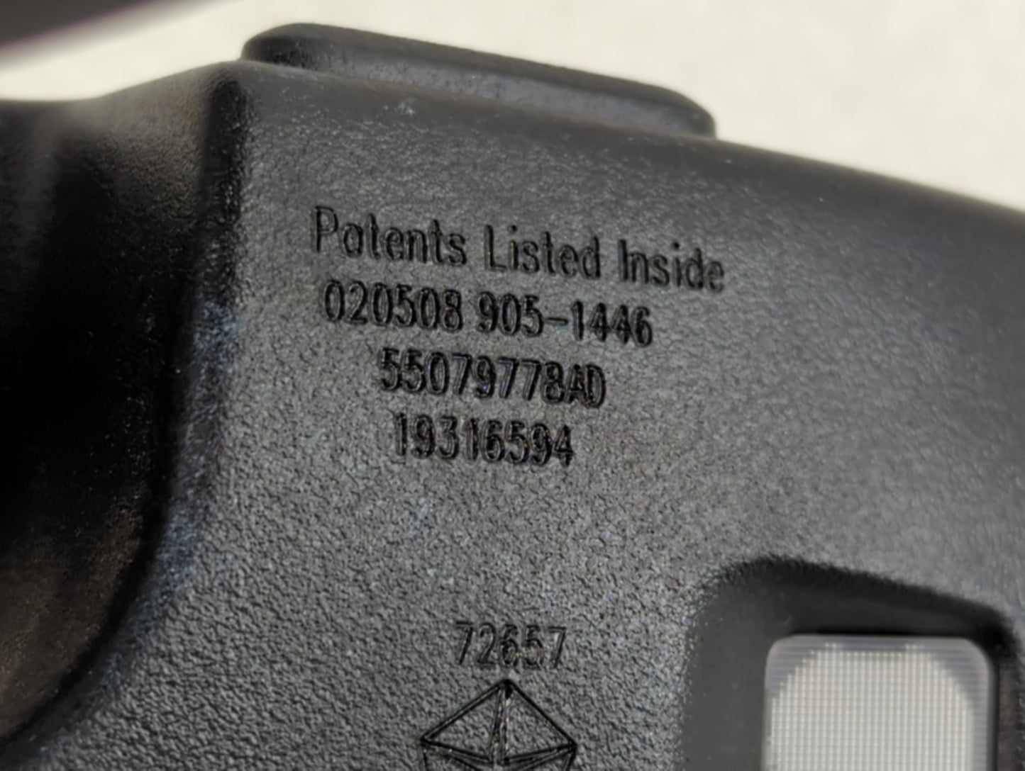 2008 Jeep Grand Cherokee Interior Rear View Mirror Replacement OEM P/N:55079778AD Fits OEM Used Auto Parts - Oemusedautopart
