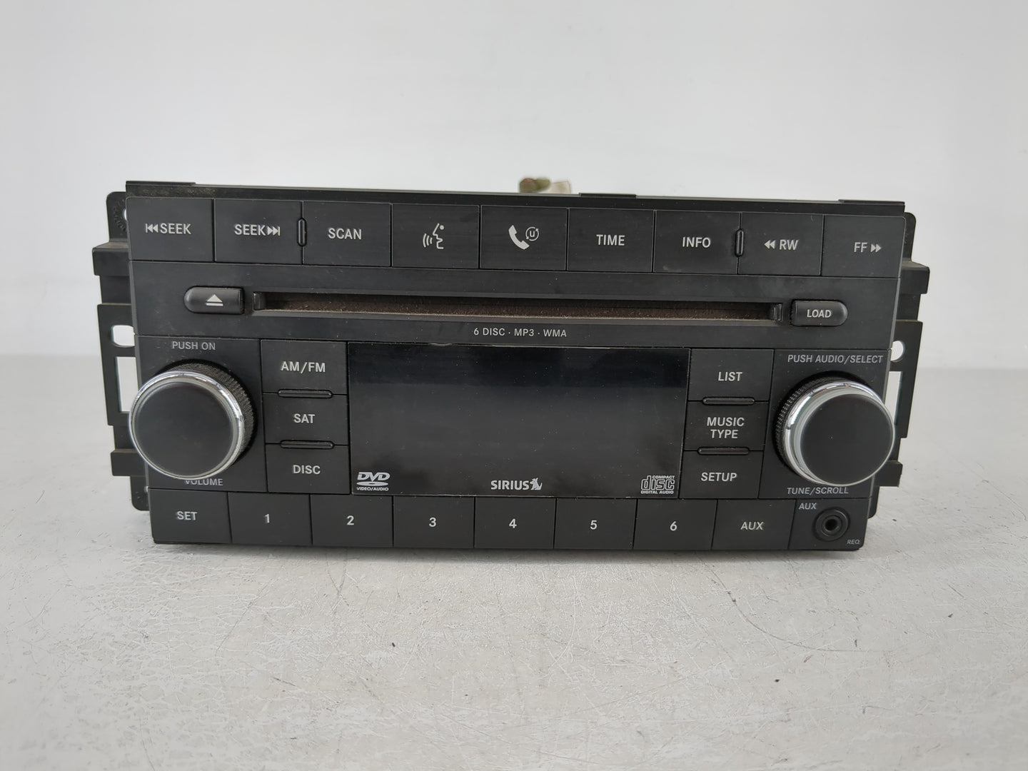 2008-2009 Jeep Grand Cherokee Radio AM FM Cd Player Receiver Replacement P/N:050649222AF Fits Fits 2007 2008 2009 2010 2011 